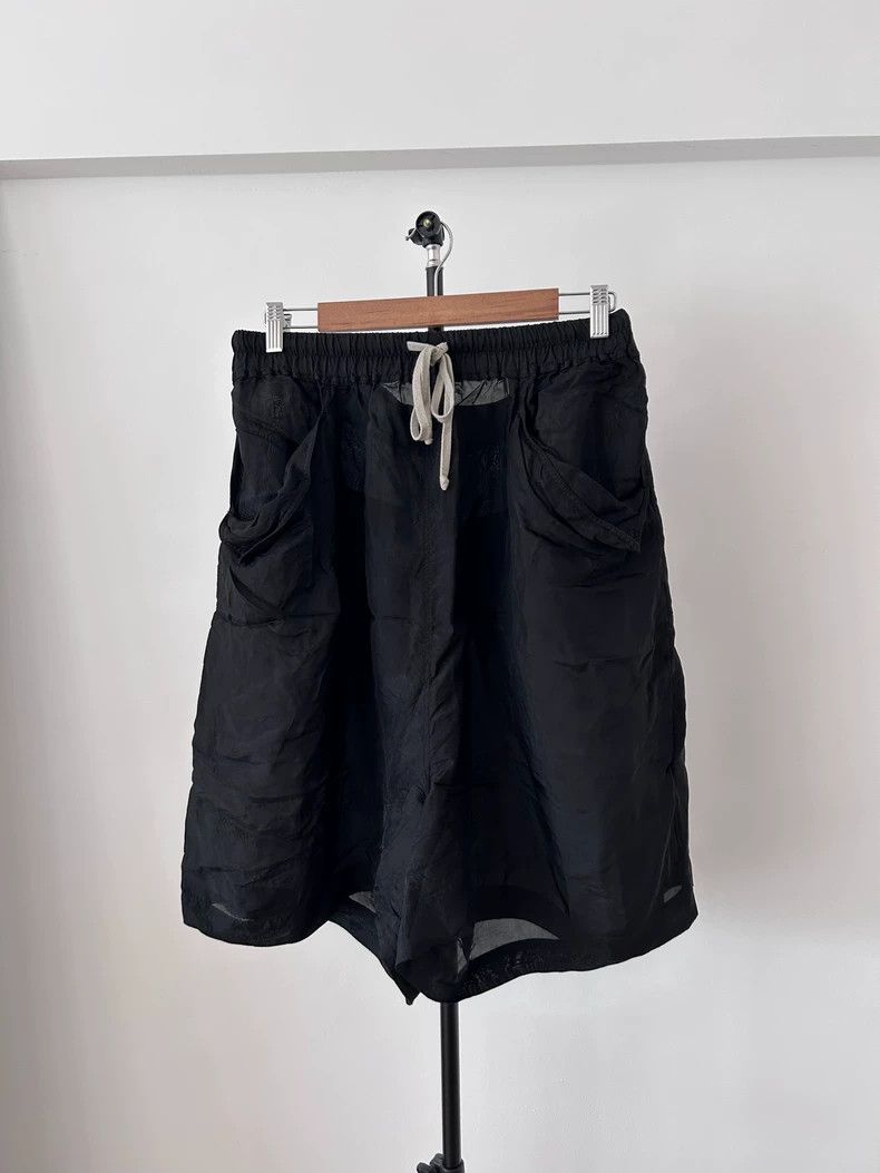 Rick Owens Rick Owens Black Cargo Shorts Size M - dmc Size US 31 - 1 Thumbnail