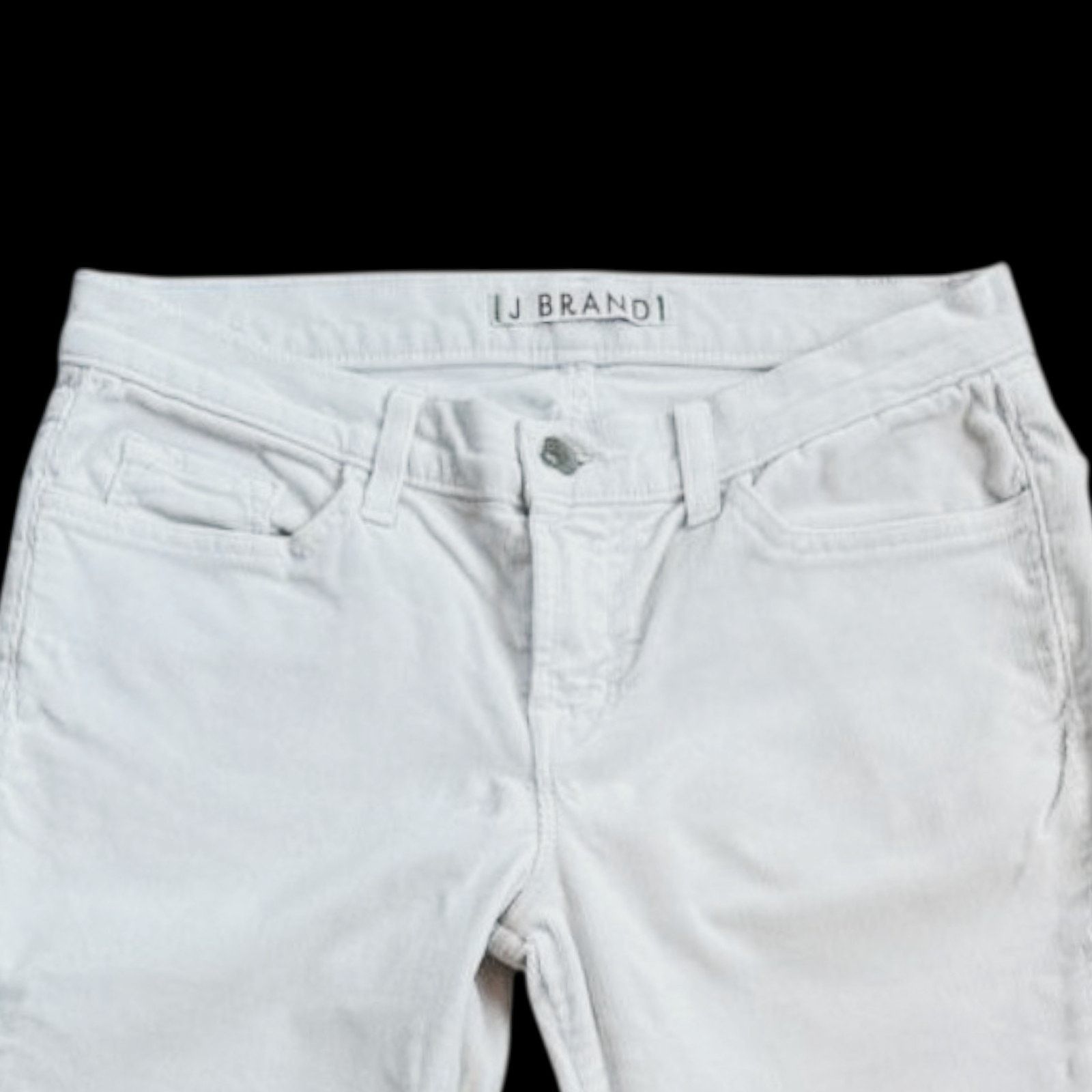 J Brand J Brand Corduroy Off White Pants | Size 28 Size 28" / US 6 / IT 42 - 3 Thumbnail