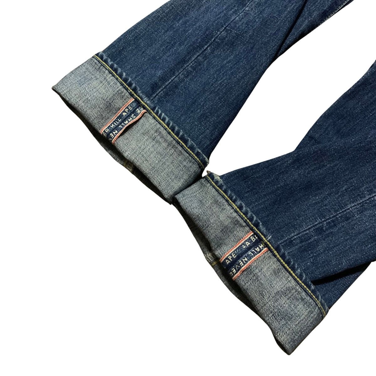Bape Bape Damage Denim Pants Size US 36 / EU 52 - 8 Thumbnail