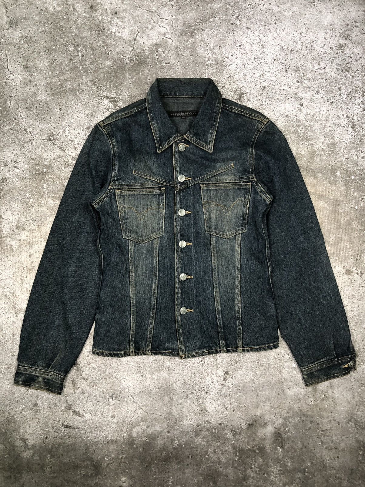 Marithe + Francois Girbaud MARITHE FRANCOIS GIRBAUD DENIM JACKET Size US S / EU 44-46 / 1 - 4 Thumbnail