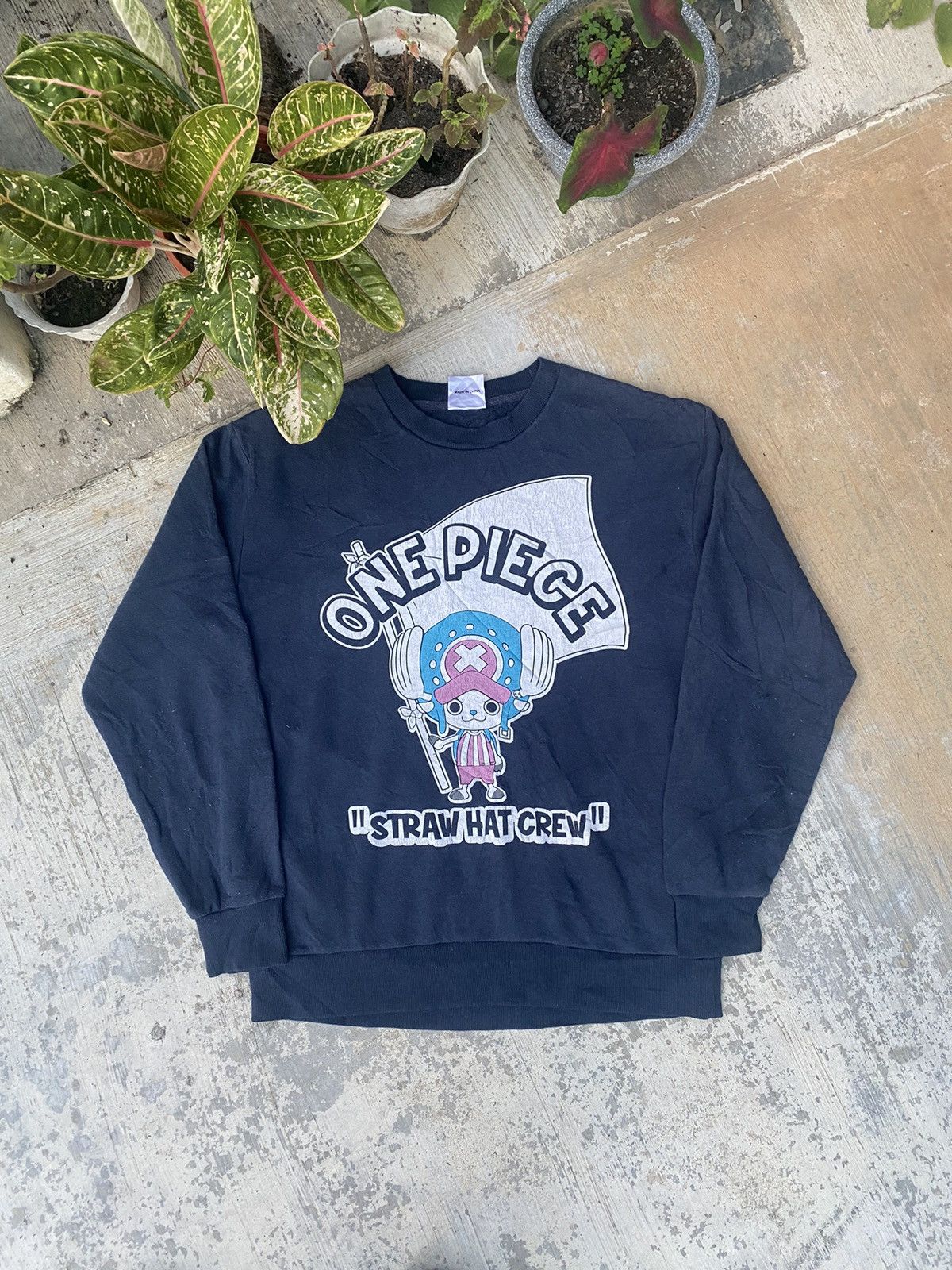 ⚡️Steals⚡️ One Piece Tony Chopper Straw Hat Crew Sweatshirt
