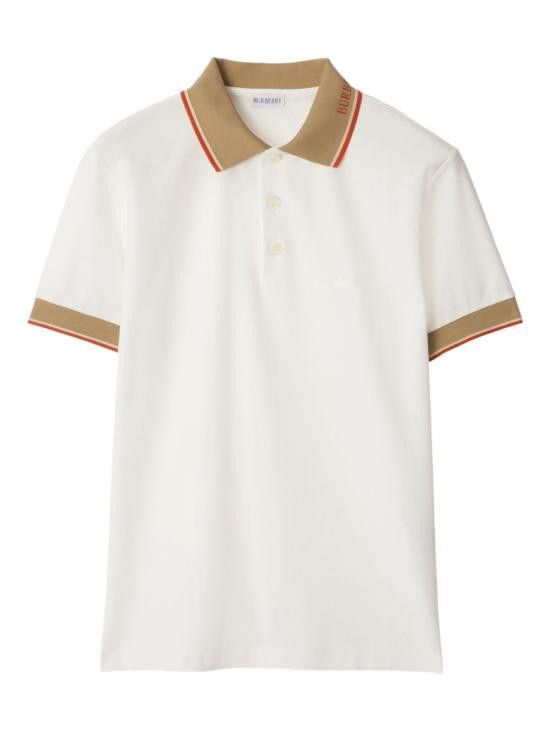 Burberry BURBERRY Men T-Shirts 8110096 B7078 White Size US L / EU 52-54 / 3 - 1 Thumbnail