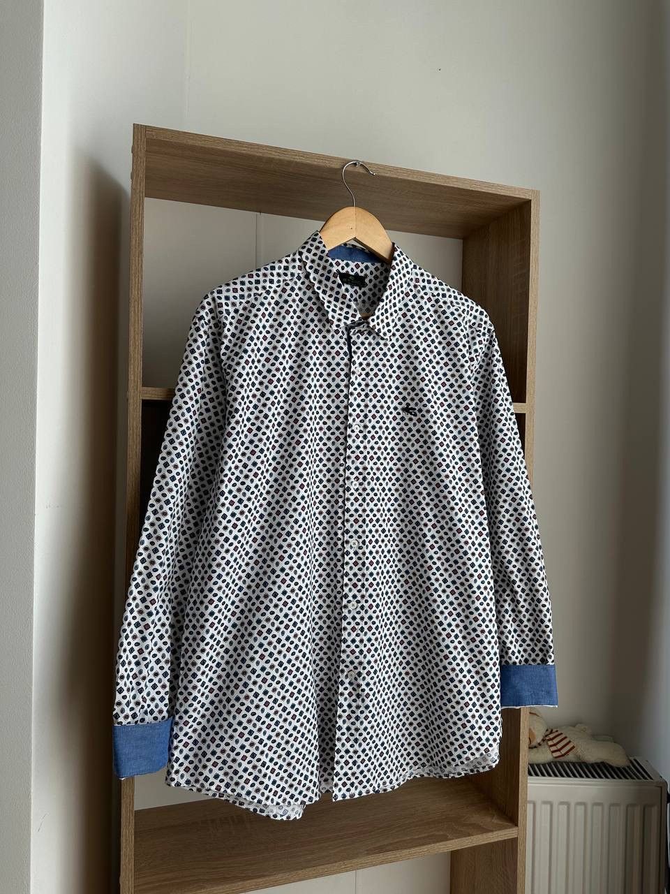 Etro × Vintage Vintage Mens Etro Italy Floral Print Button-Up Shirt Size US M / EU 48-50 / 2 - 15 Thumbnail