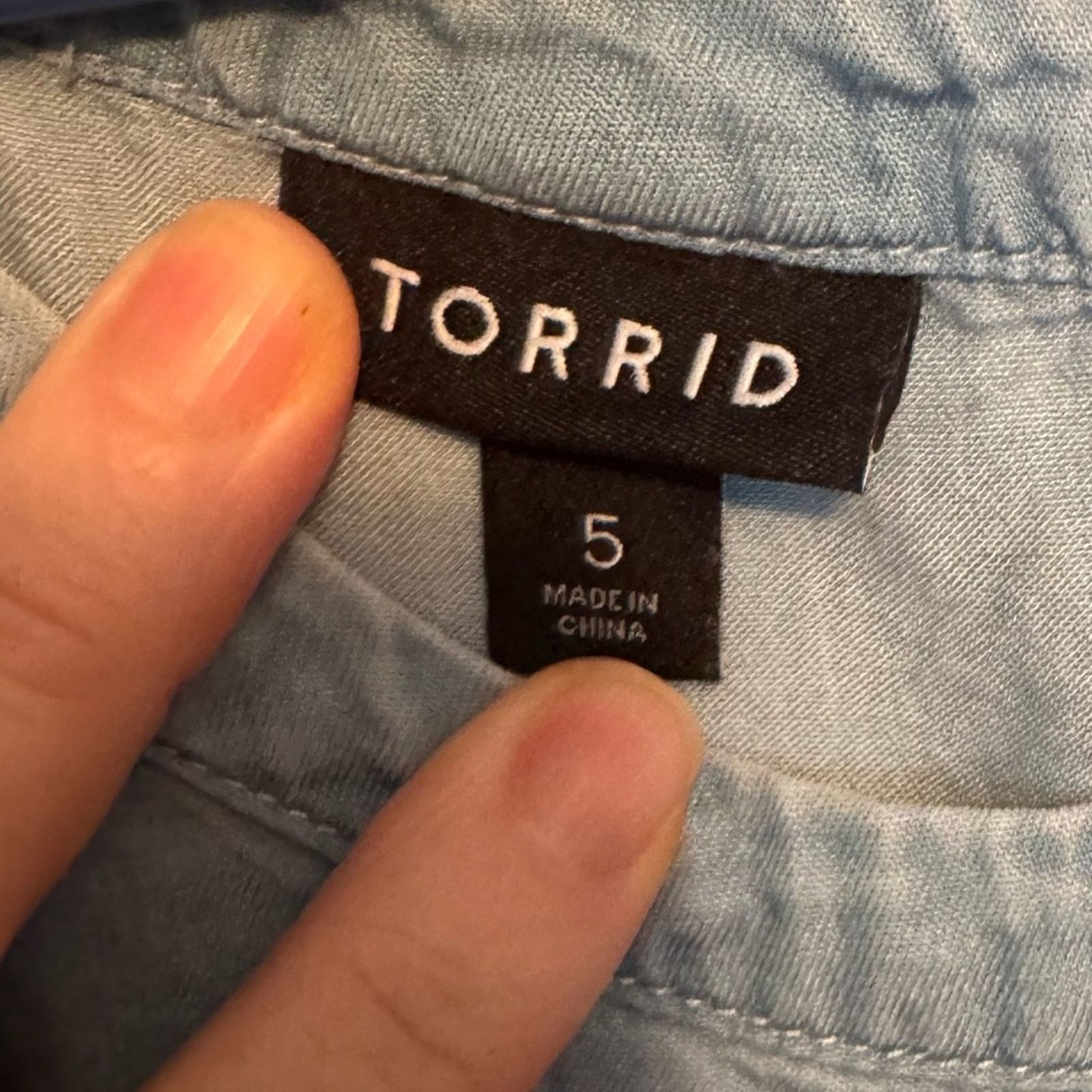 Other Torrid Blue Tiered Sleeveless Tank Top Sz 5 (5X) Size 4XL / US 24-26 - 4 Thumbnail