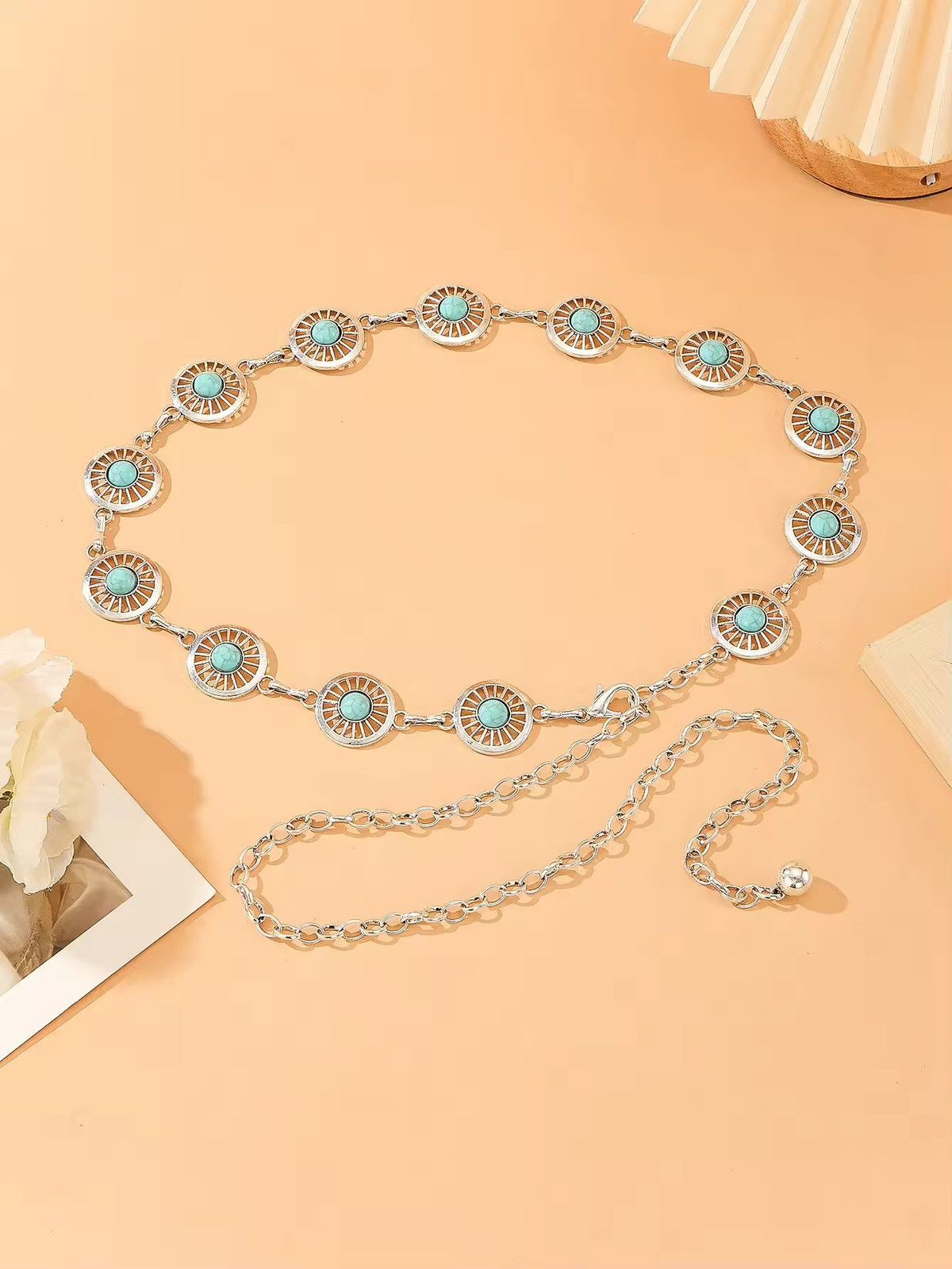 Jewelry Cross-border Retro Versatile Waist Pants Chain Size ONE SIZE - 2 Thumbnail