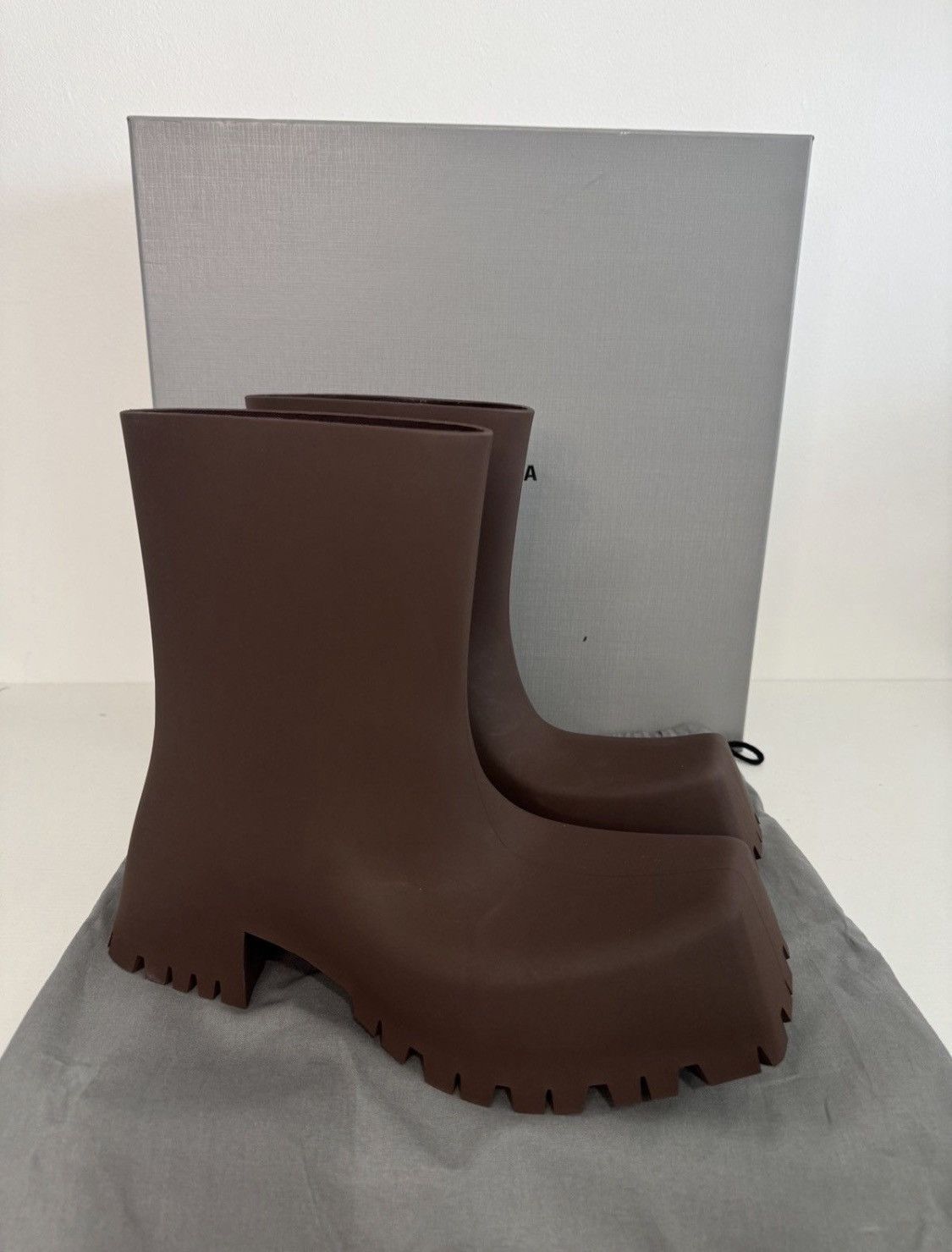 Balenciaga Balenciaga Trooper Rubber Boot Size US 8 / EU 41 - 4 Thumbnail