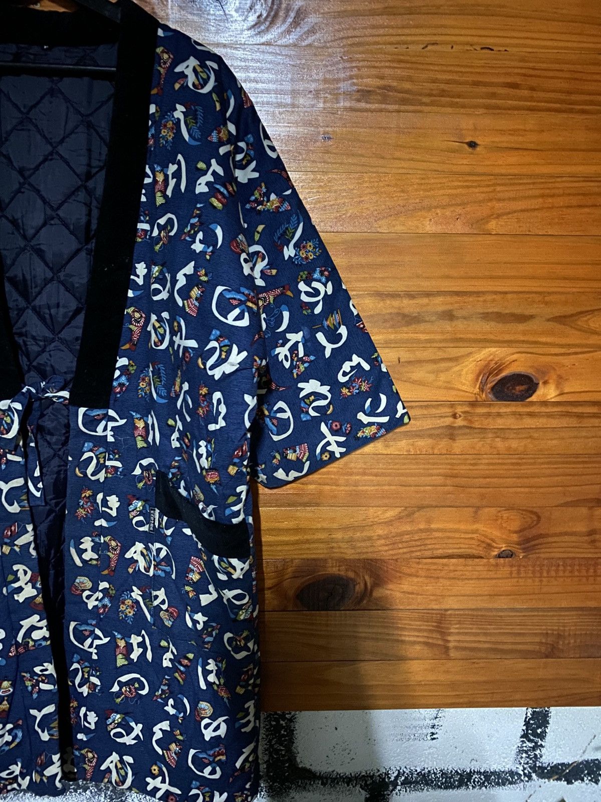 Japanese Brand Vintage Japanese Hanten Jacket – Traditional Quilted Kimono Size US M / EU 48-50 / 2 - 7 Thumbnail