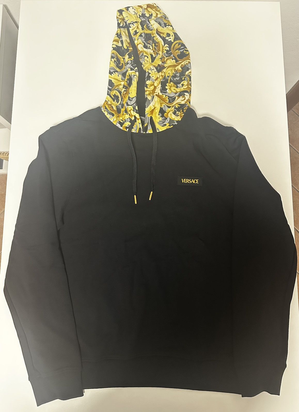 Versace Versace Black Hoodie Size US XXL / EU 58 / 5 - 1 Thumbnail