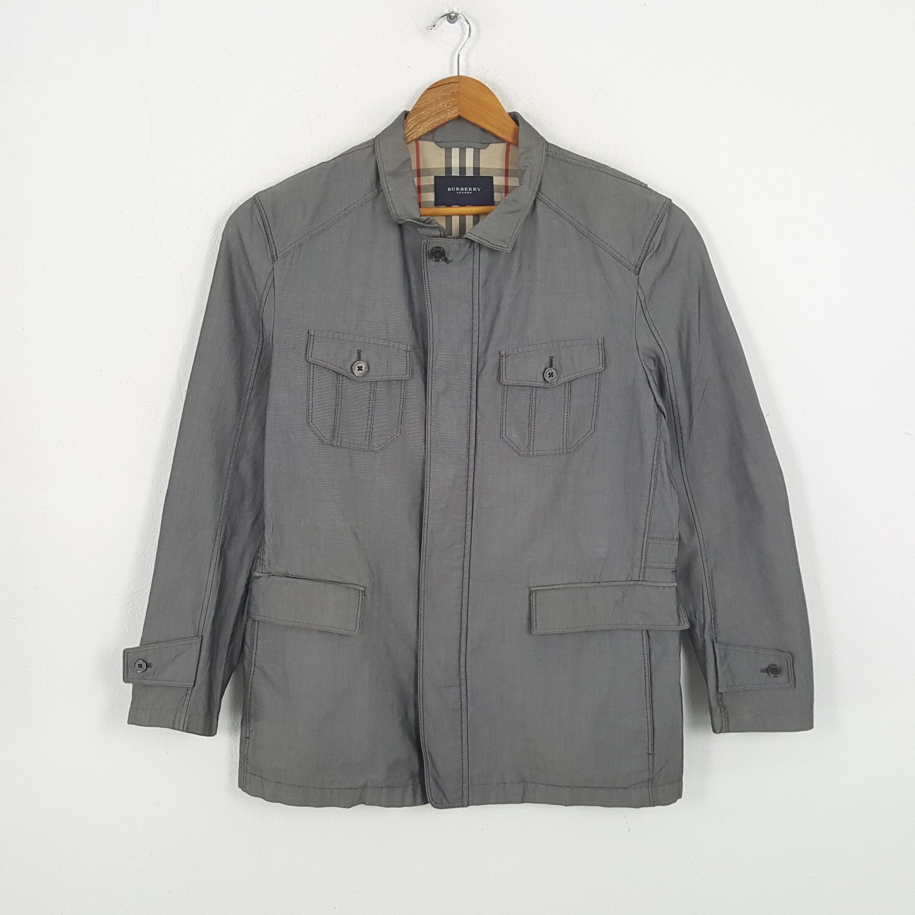 Burberry × Japanese Brand × Vintage Vintage BURBERRY LONDON Fashion Brand Jacket Size US M / EU 48-50 / 2 - 3 Thumbnail