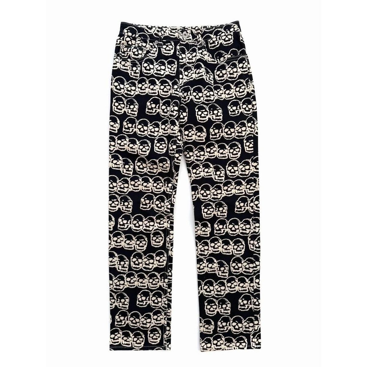Hysteric Glamour Hysteric Glamour Skull Pants Size 27" / US 4 / IT 40 - 1 Thumbnail