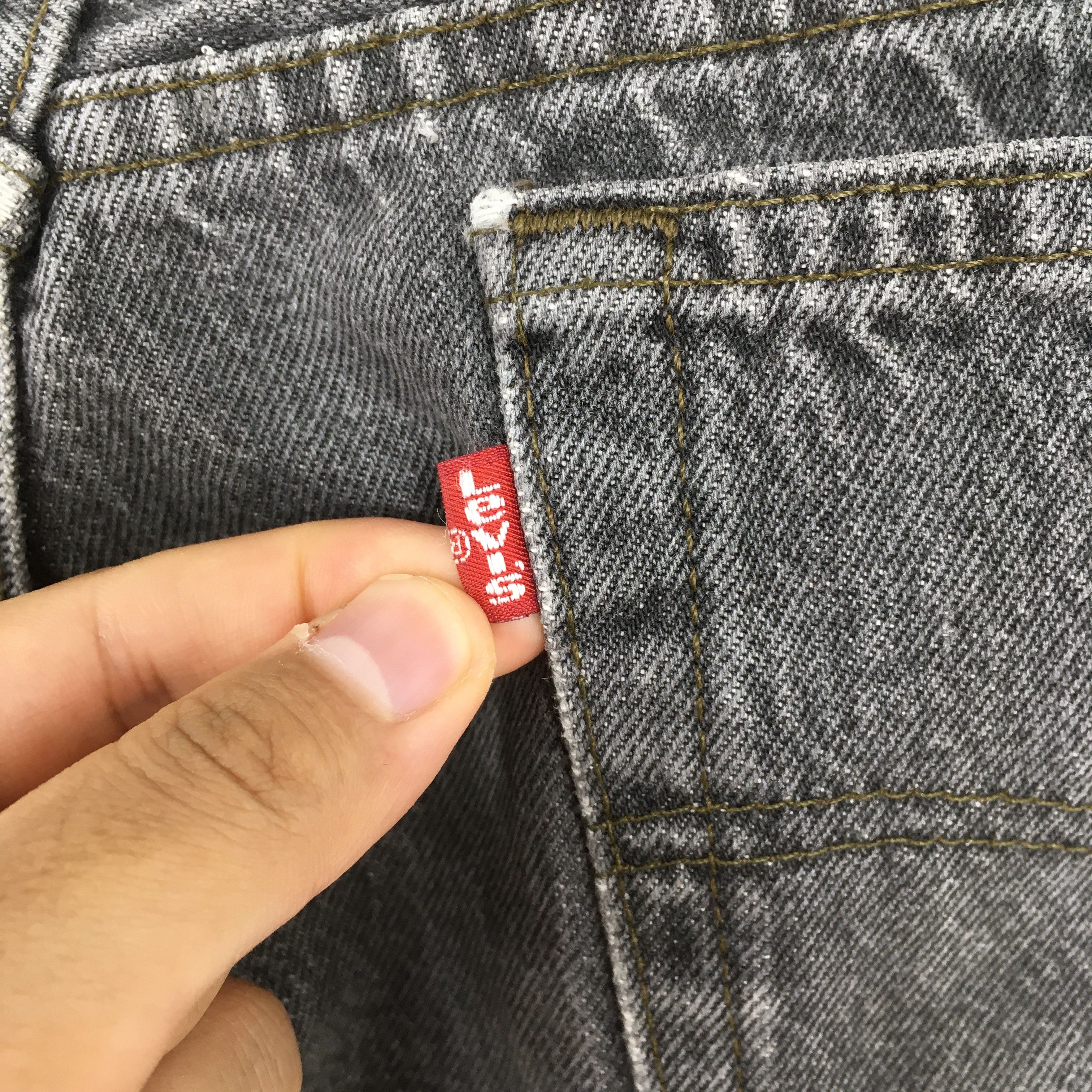 Levi's Size 28x31 Vintage 80s Levi's 501 Black Jeans S926 Size US 28 / EU 44 - 12 Thumbnail