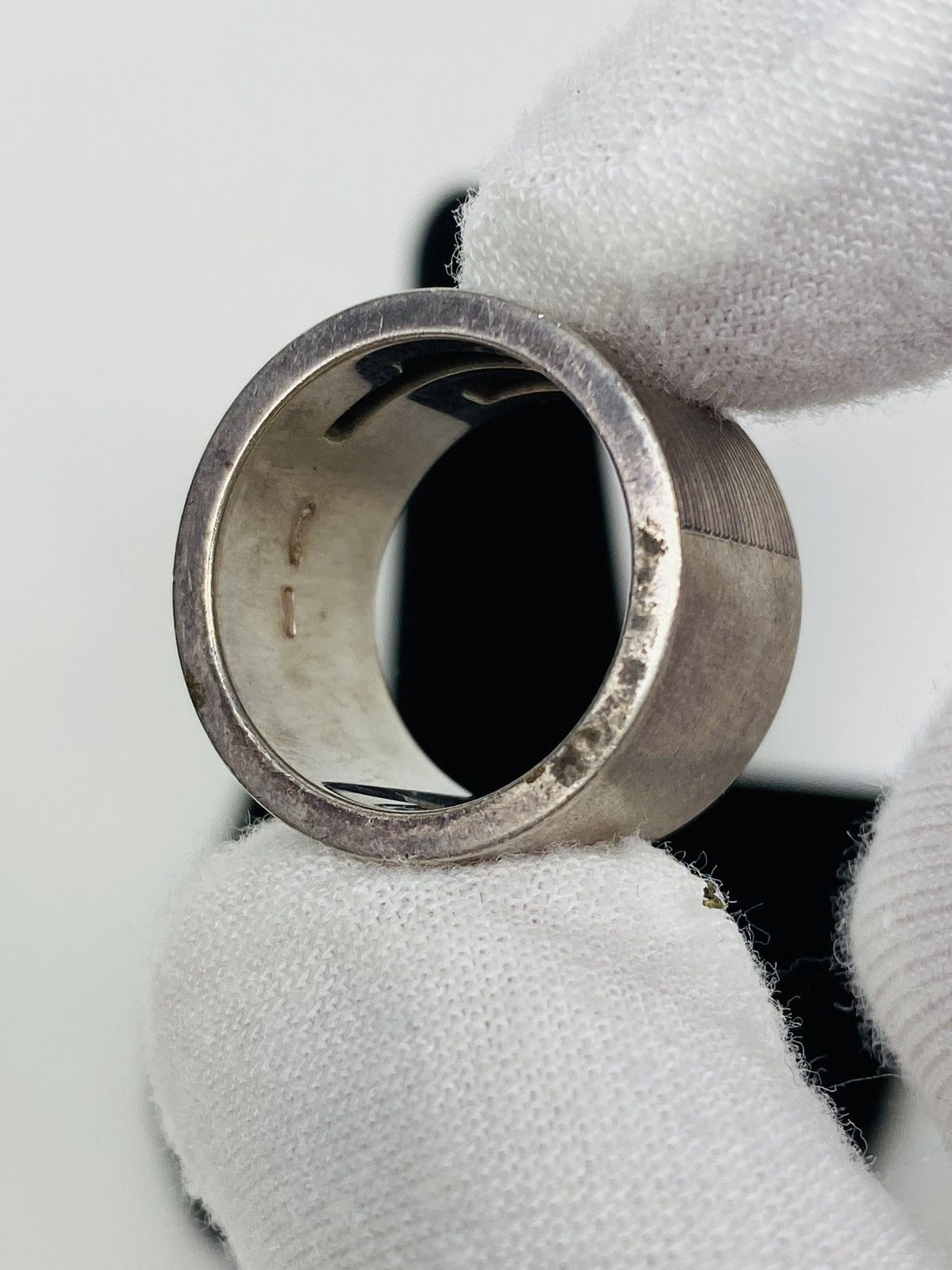 Gucci Gucci .925 Silver G Ring size IT 8 Size ONE SIZE - 6 Thumbnail