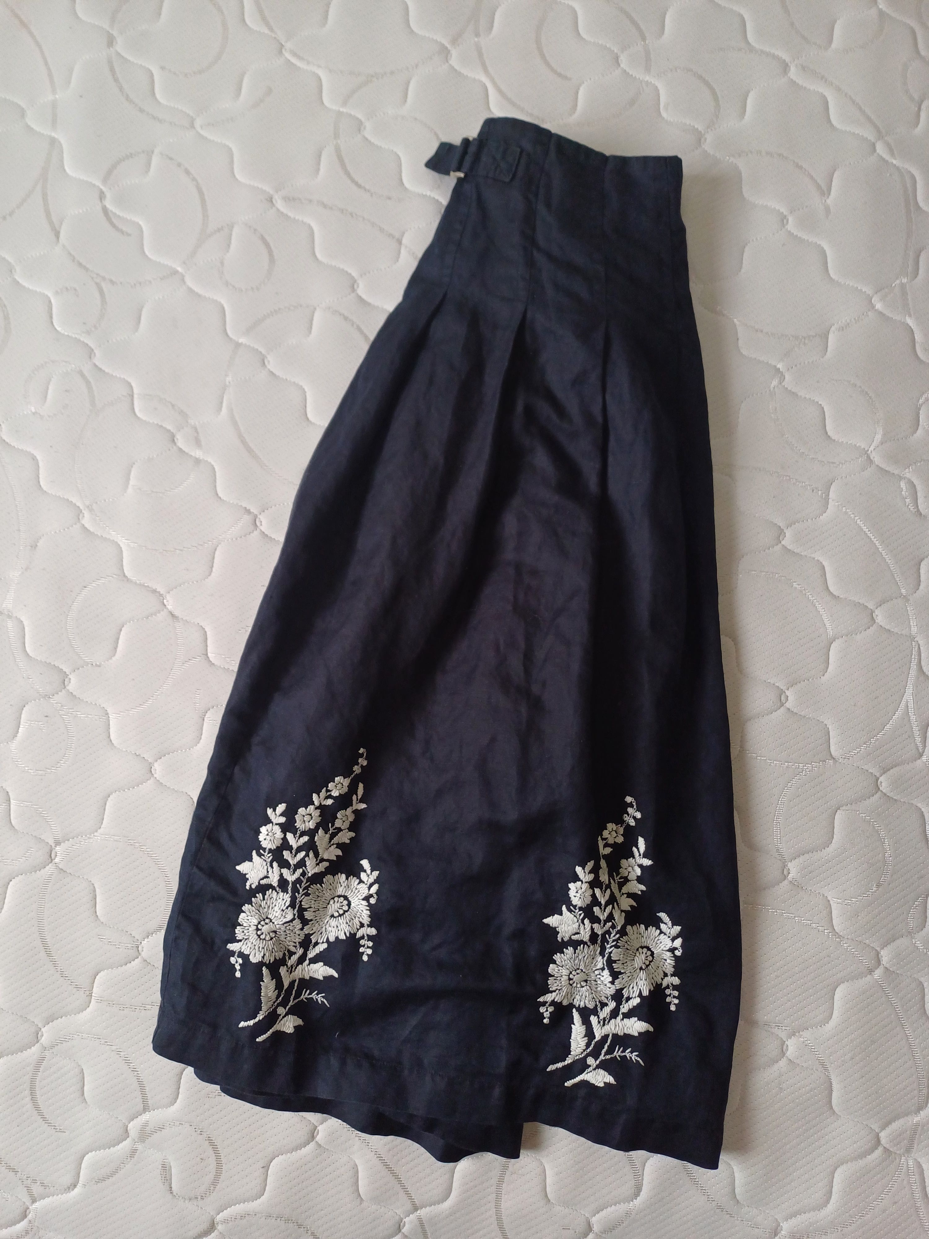 Comme des Garcons × Comme des Garcons Homme Plus AD2001 SS CDG Tricot Maxi Skirt Size 29" - 10 Thumbnail