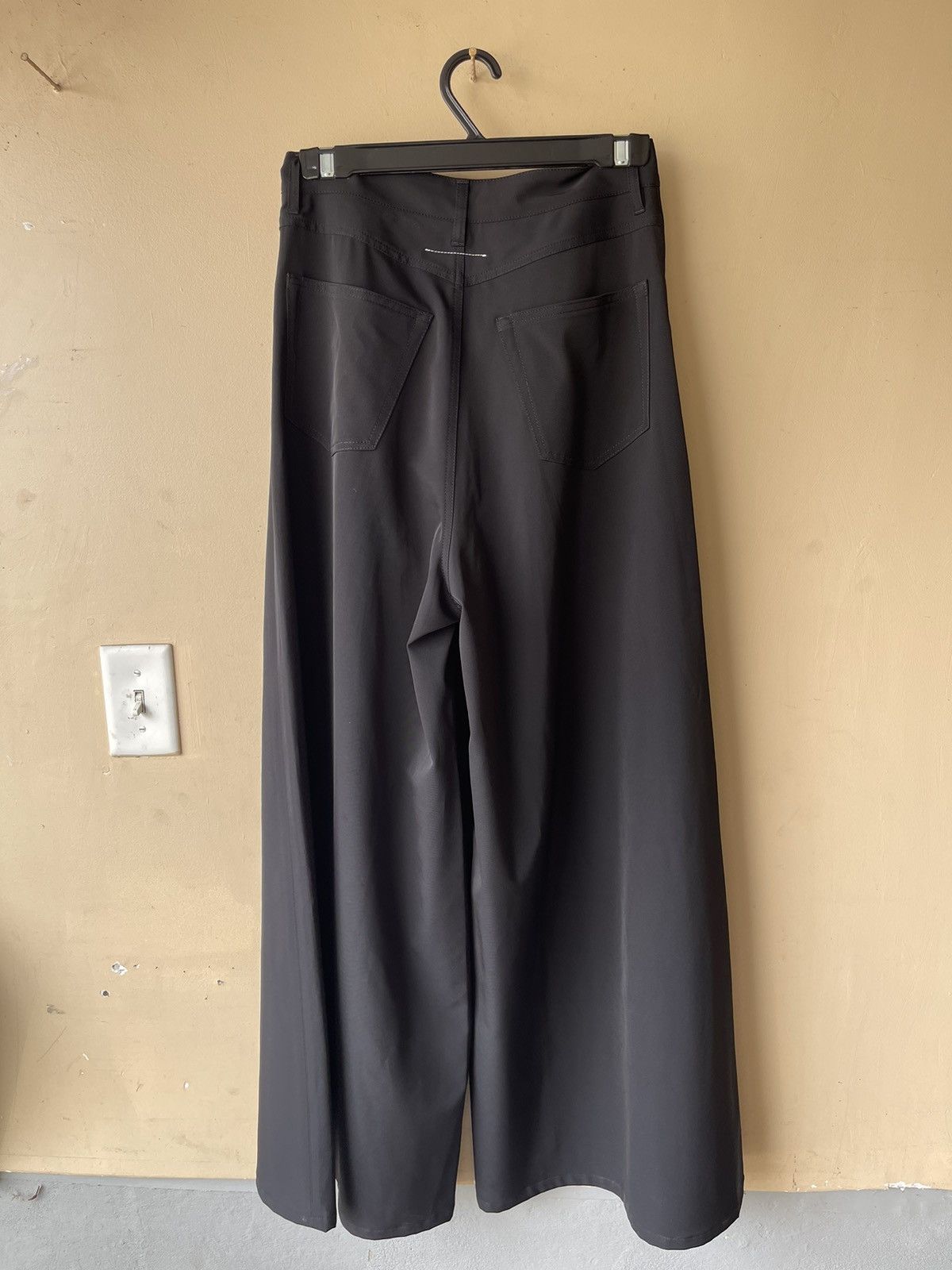 Designer × Maison Margiela Maison margiela mm6 women’s wide leg trousers Size 26" / US 2 / IT 38 - 10 Thumbnail