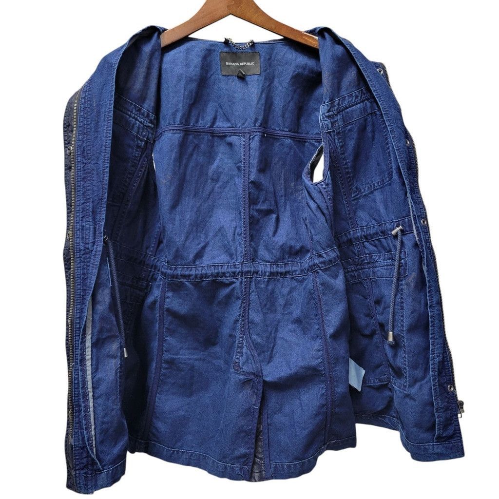 Banana Republic Banana Republic Cotton Polyurethane Coating Drawstrings Vest Size L / US 10 / IT 46 - 6 Thumbnail