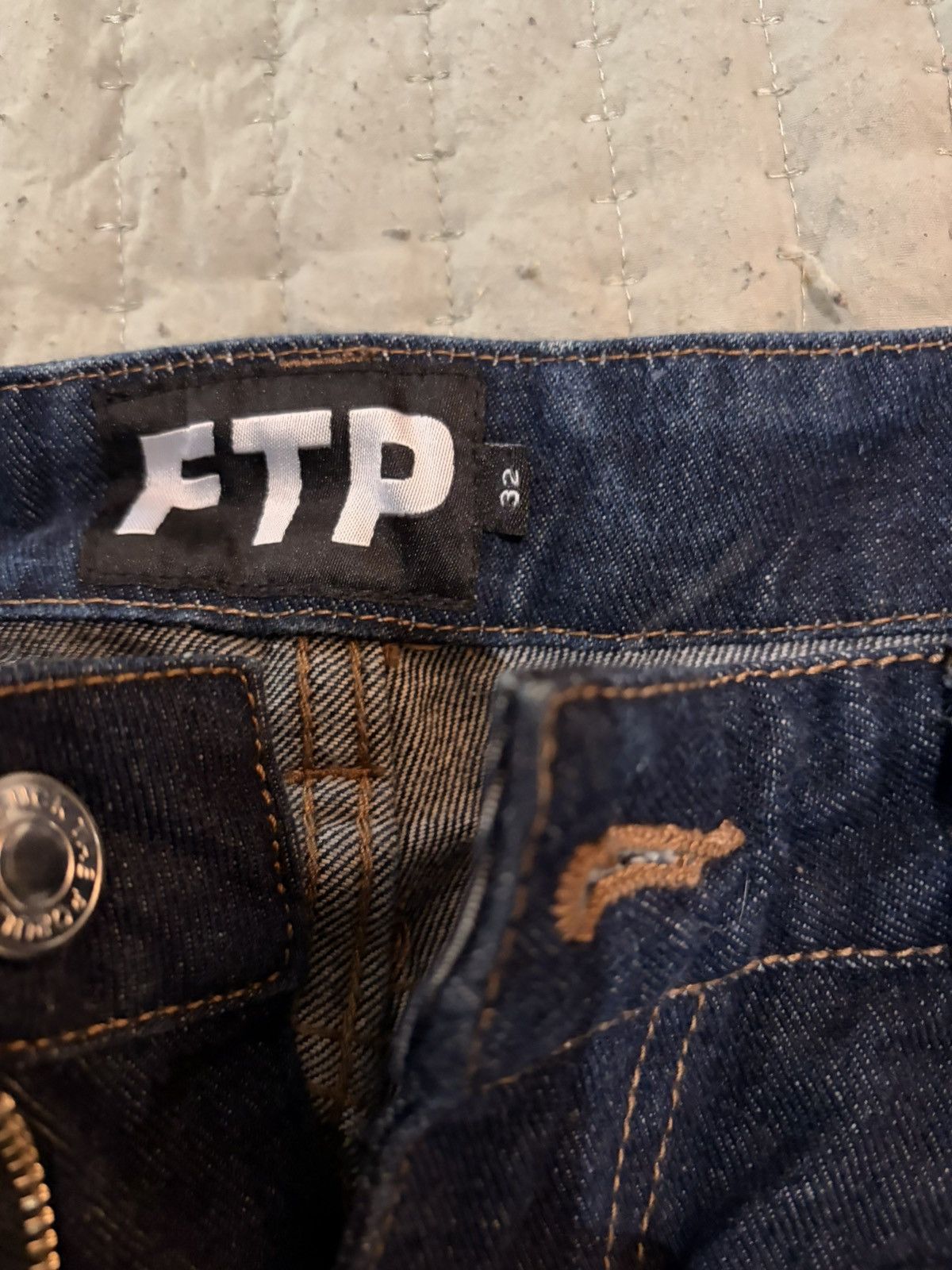 Fuck The Population FTP Denim Jeans Size US 32 / EU 48 - 3 Thumbnail