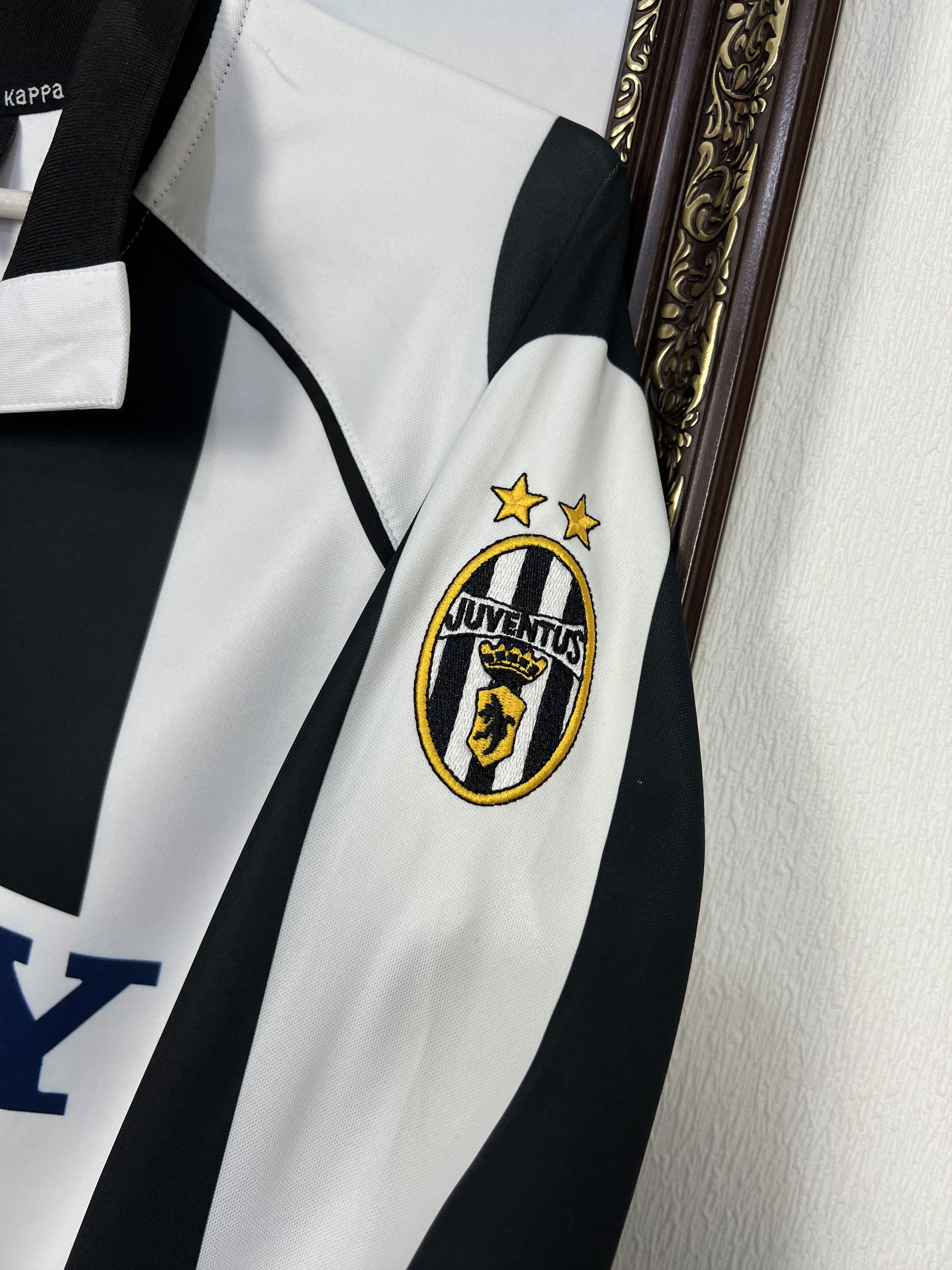 Kappa Juventus Home football shirt 1996 Kappa Jersey Long Sleeve Size US L / EU 52-54 / 3 - 6 Thumbnail