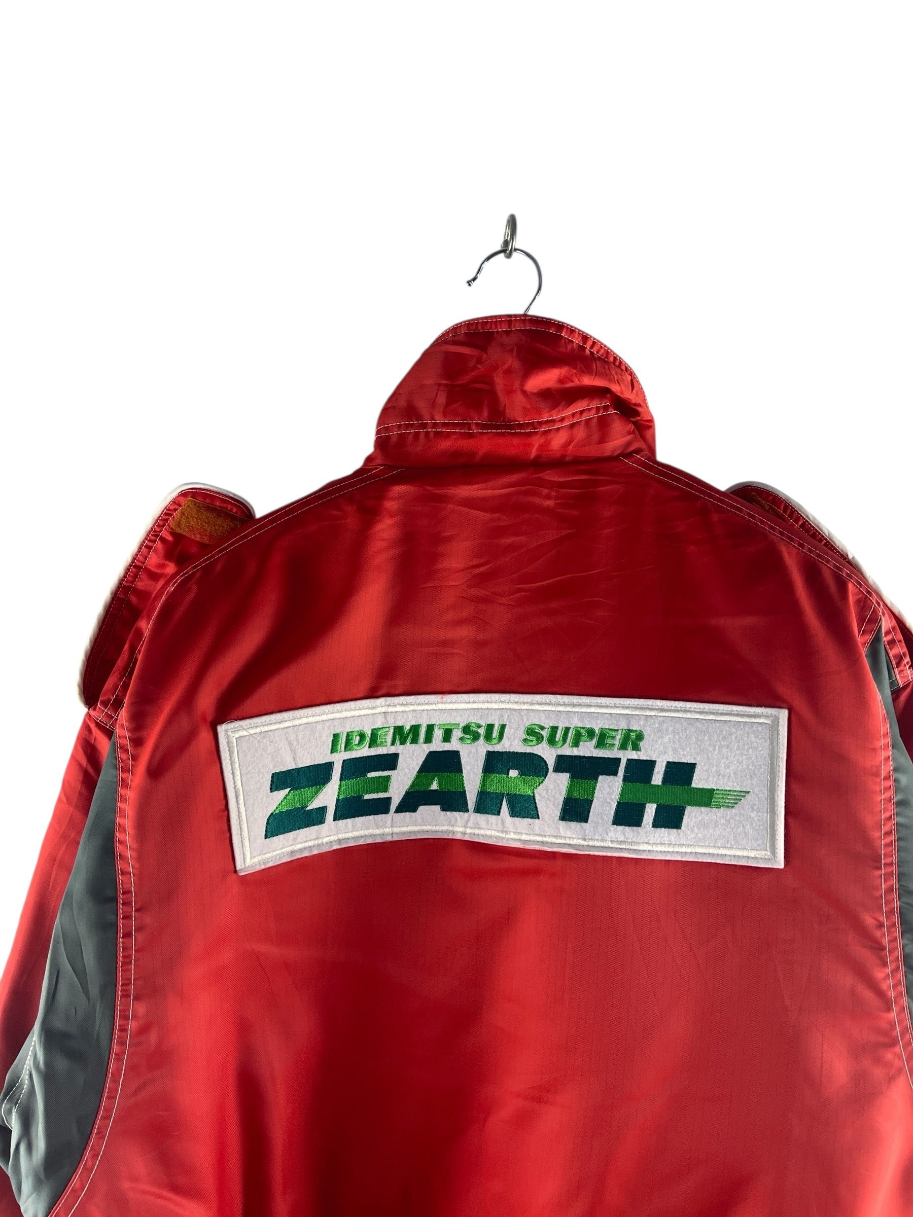 Japanese Brand Vintage Idemitsu Super Zearth Racing Jacket Size US L / EU 52-54 / 3 - 10 Thumbnail
