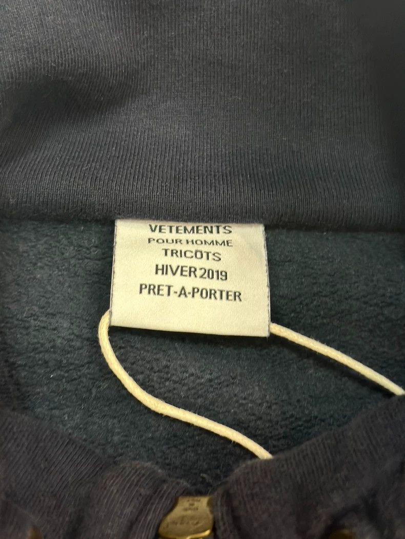 Vetements Vetements Patchwork Half Zip Sweatshirt Size US M / EU 48-50 / 2 - 5 Thumbnail