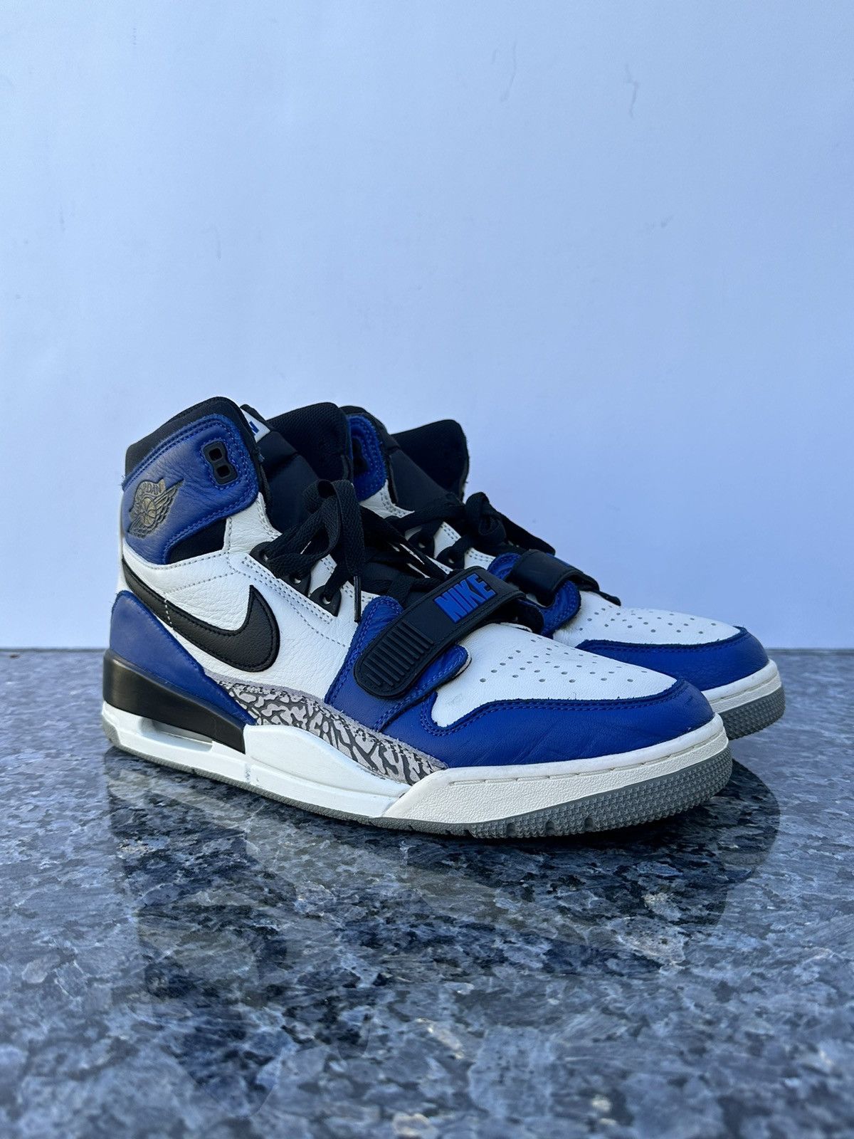 Jordan Brand Just Don Nike Nike Men s Just Don x Jordan Legacy 312 Storm Blue Size 12 Grailed