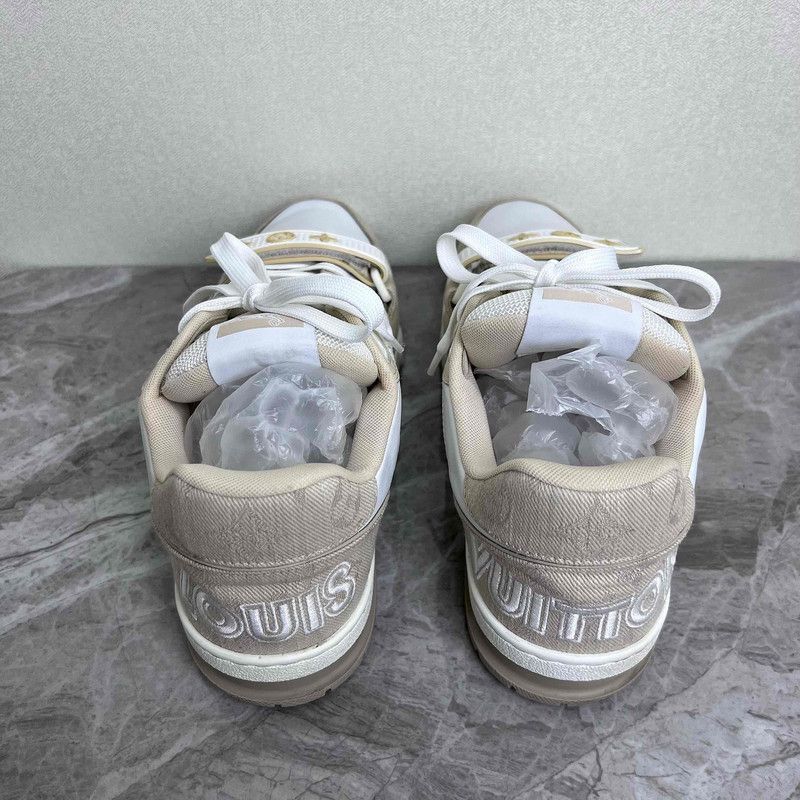 Louis Vuitton Louis Vuitton Trainer Low Top Casual Sneakers -2508 Size US 8 / IT 38 - 3 Thumbnail