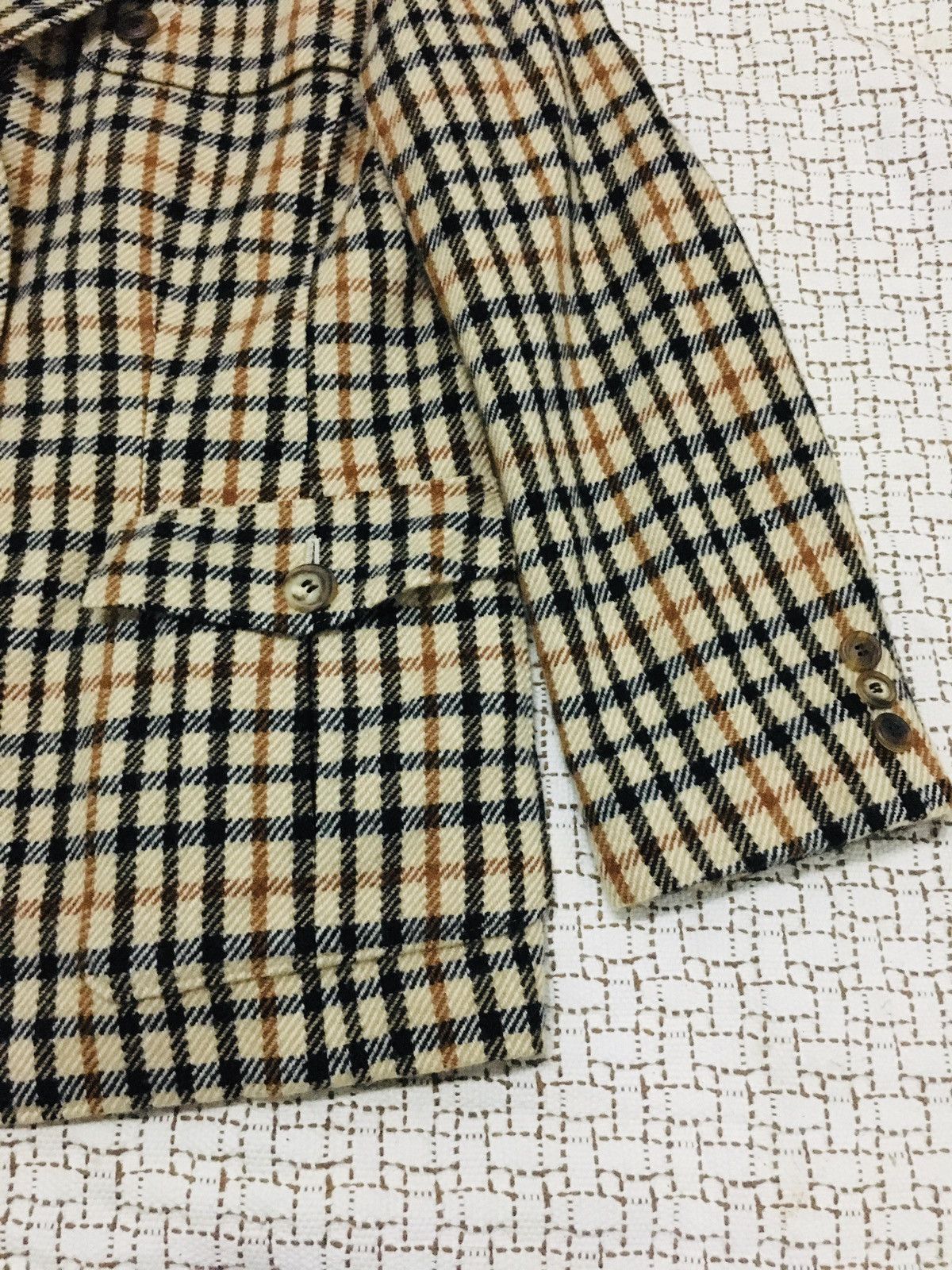 DAKS A06 Daks London 110th Anniversary Checkered Blazer Size M / US 6-8 / IT 42-44 - 15 Thumbnail