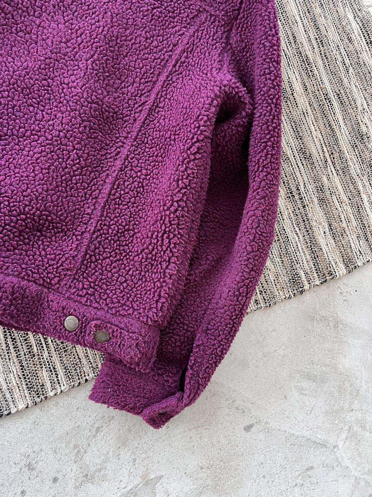 Dickies Vintage Dickies Teddy Sherpa Bomber Jacket Y2K avantgarde Size US S / EU 44-46 / 1 - 14 Thumbnail