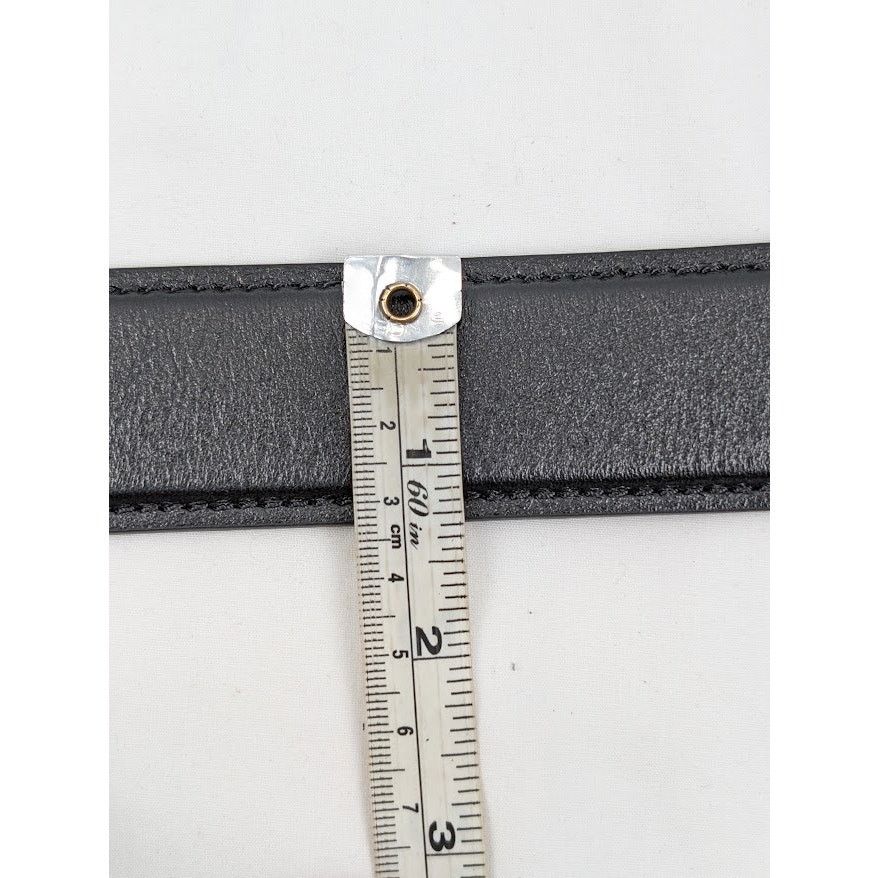 Amiri o1rshd1 Size: 90cm / 4cm MA Nappa Leather Belt in Black Size 36 - 7 Thumbnail
