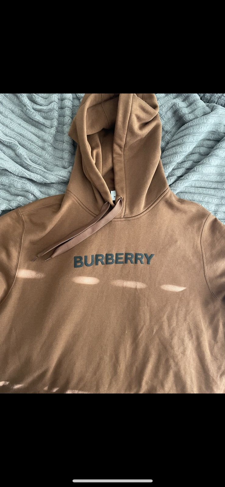 Burberry 500$ Burberry Logo Hoodie "Dark Birch" Size US XXL / EU 58 / 5 - 1 Thumbnail