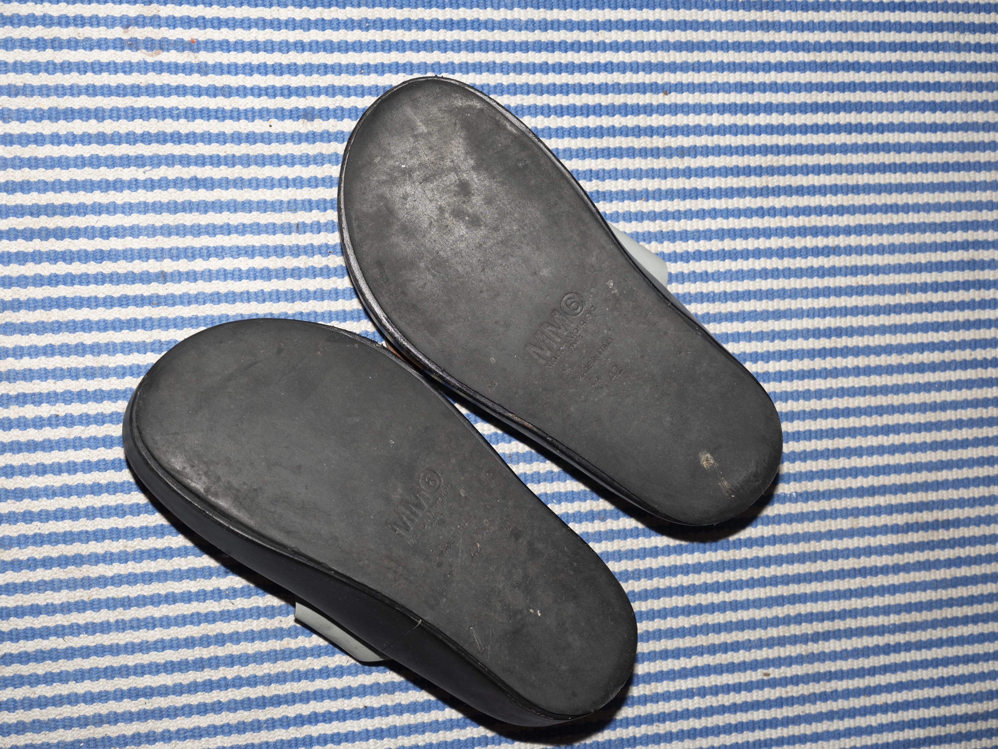 MM6 Vinted MM6 Sandals Grey-Black EU 42 Size US 9 / EU 42 - 2 Thumbnail