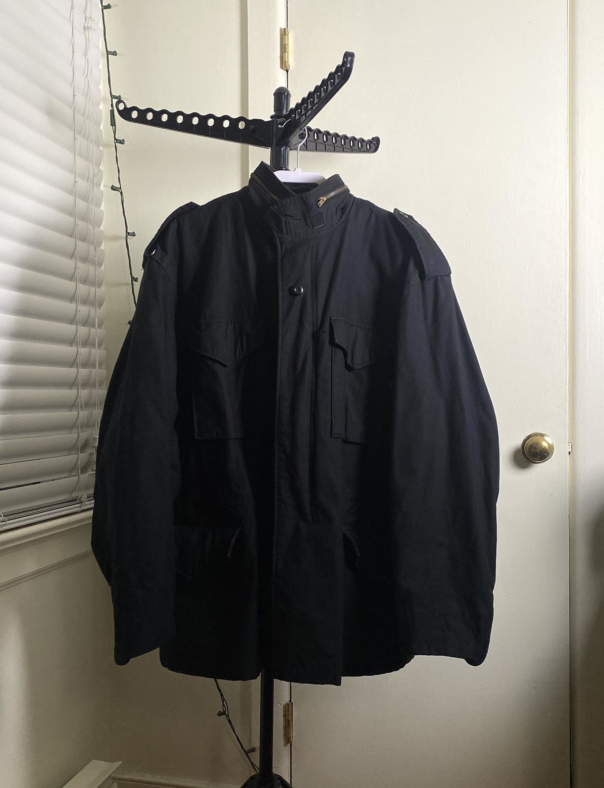 Alpha Industries × Vintage Alpha Industries Hooded Military Parka Bomber Jacket Size US XL / EU 56 / 4 - 2 Thumbnail