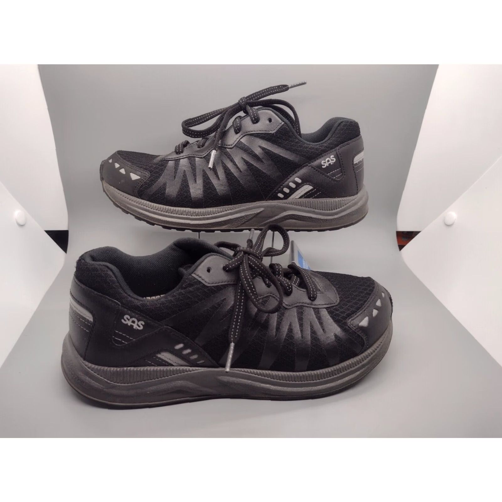 SAS SAS Womens Pursuit Running Shoes Black SPE1C1-18-D-1018 Low Top Lace Up 6.5D Running Shoes Womens Size M / US 6-8 / IT 42-44 - 2 Thumbnail