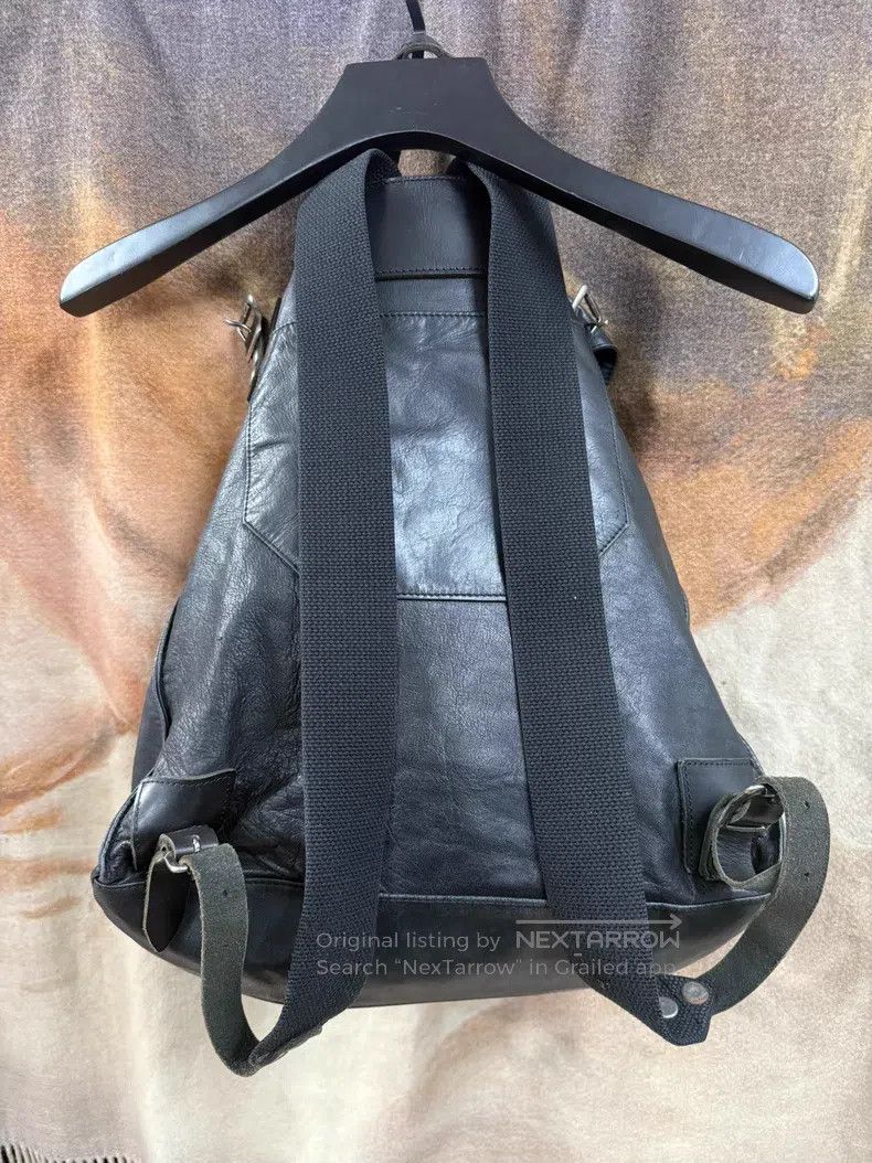 Yohji Yamamoto Yohji Yamamoto Horsehide Backpack Size ONE SIZE - 4 Thumbnail