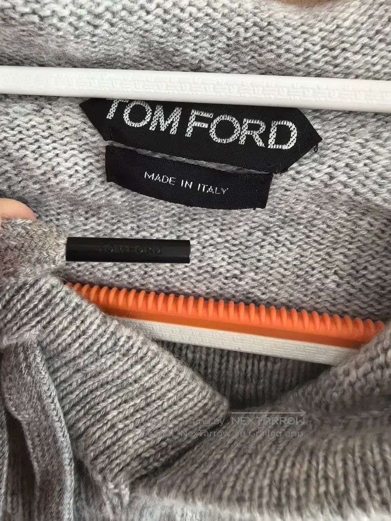 Tom Ford Tom Ford Knit wool hooded sweatshirt with multiple pockets Size US S / EU 44-46 / 1 - 2 Thumbnail