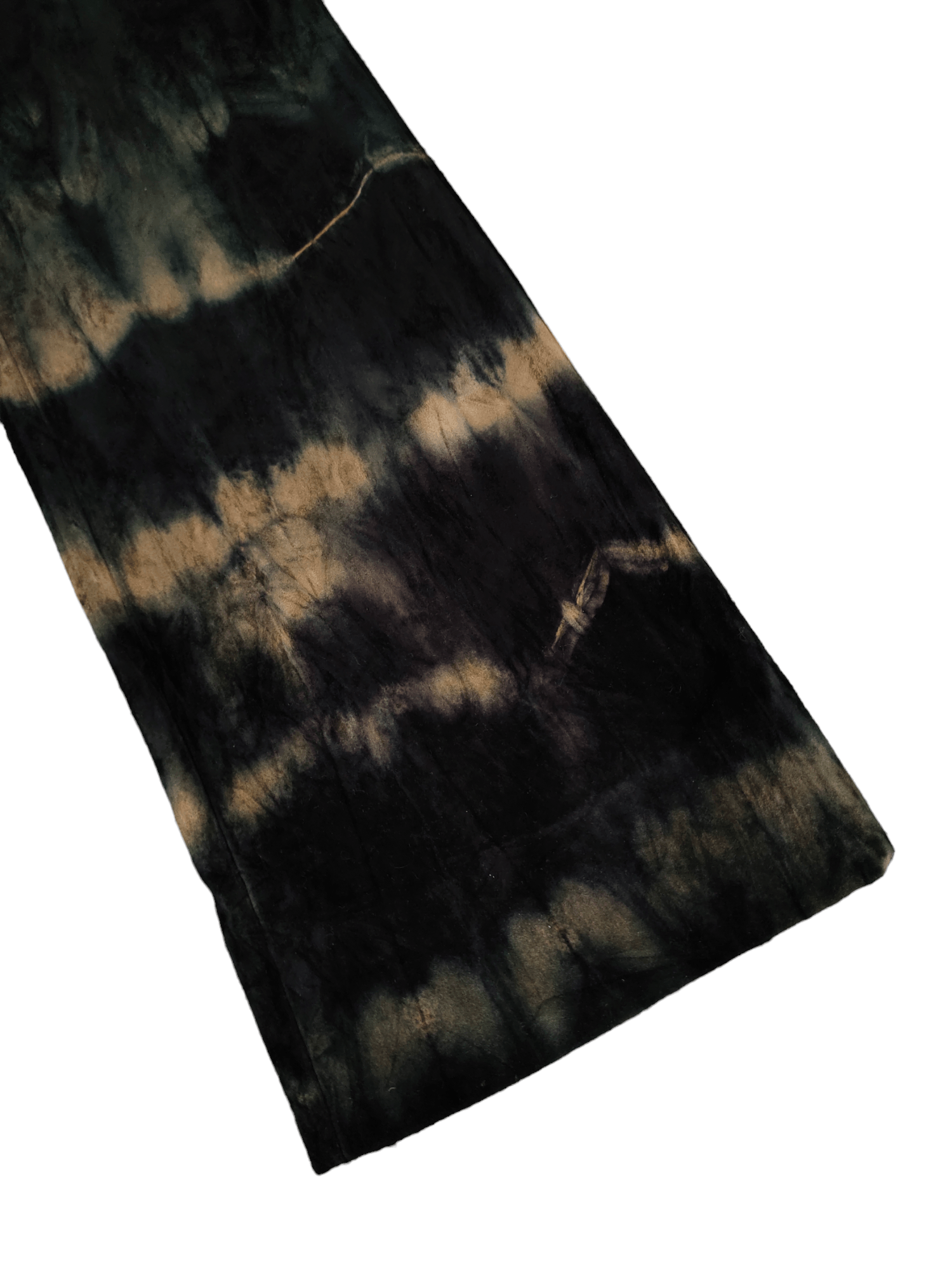 5351 POUR LES HOMMES Flare Pants 5351 Pour Les Homme Tie Dye Bootcut Y2k Size US 31 - 8 Thumbnail