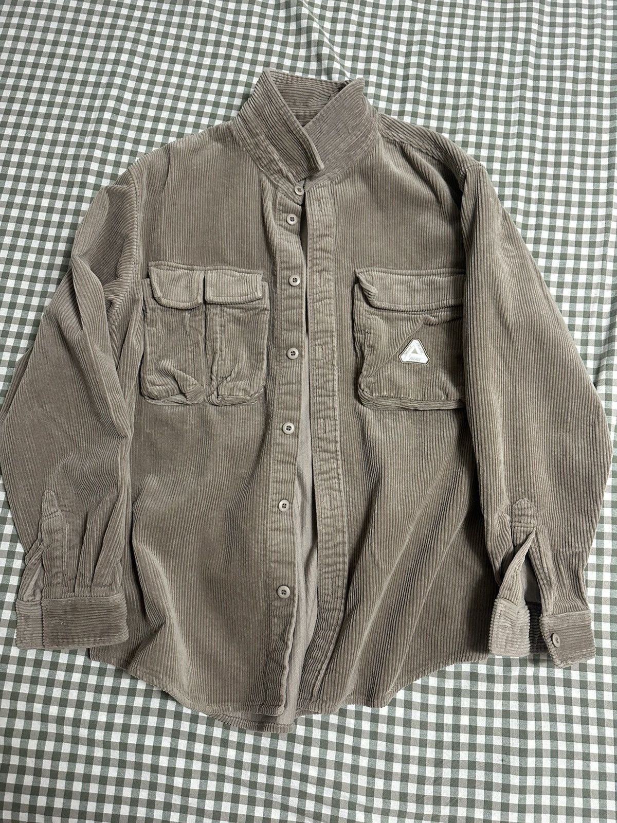 Palace Palace Corduroy Shirt Size US XL / EU 56 / 4 - 1 Thumbnail