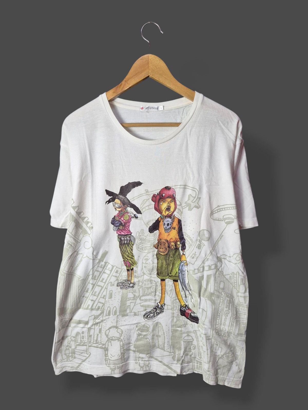 Anime × Japanese Brand × Uniqlo 🔥 Uniqlo Shogakukan Anime Cartoon Art Tee Size US L / EU 52-54 / 3 - 1 Thumbnail