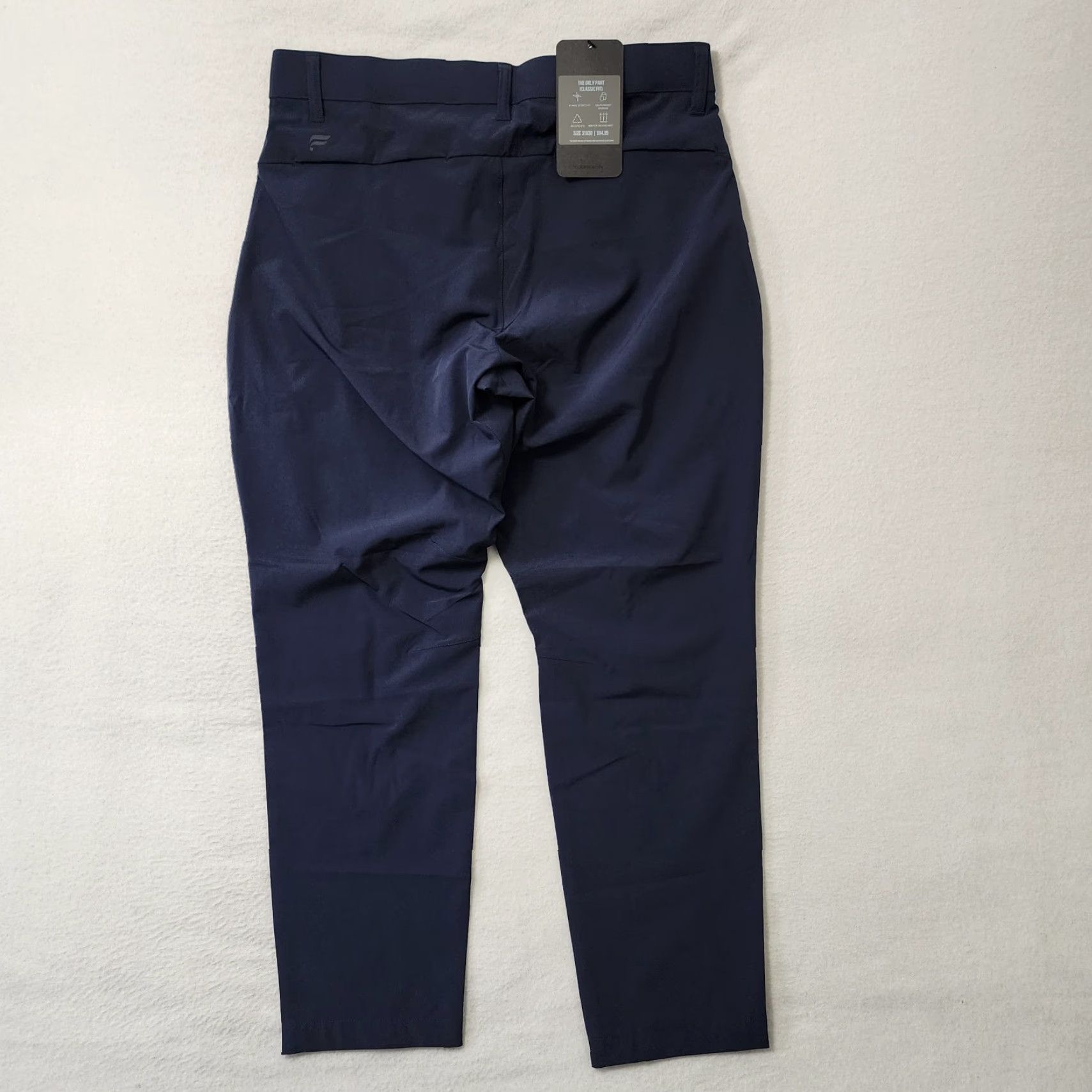 Fabletics Fabletics The Only Pants Mens 31X30 Blue Classic Stretch Performance Golf New Size US 31 - 2 Thumbnail