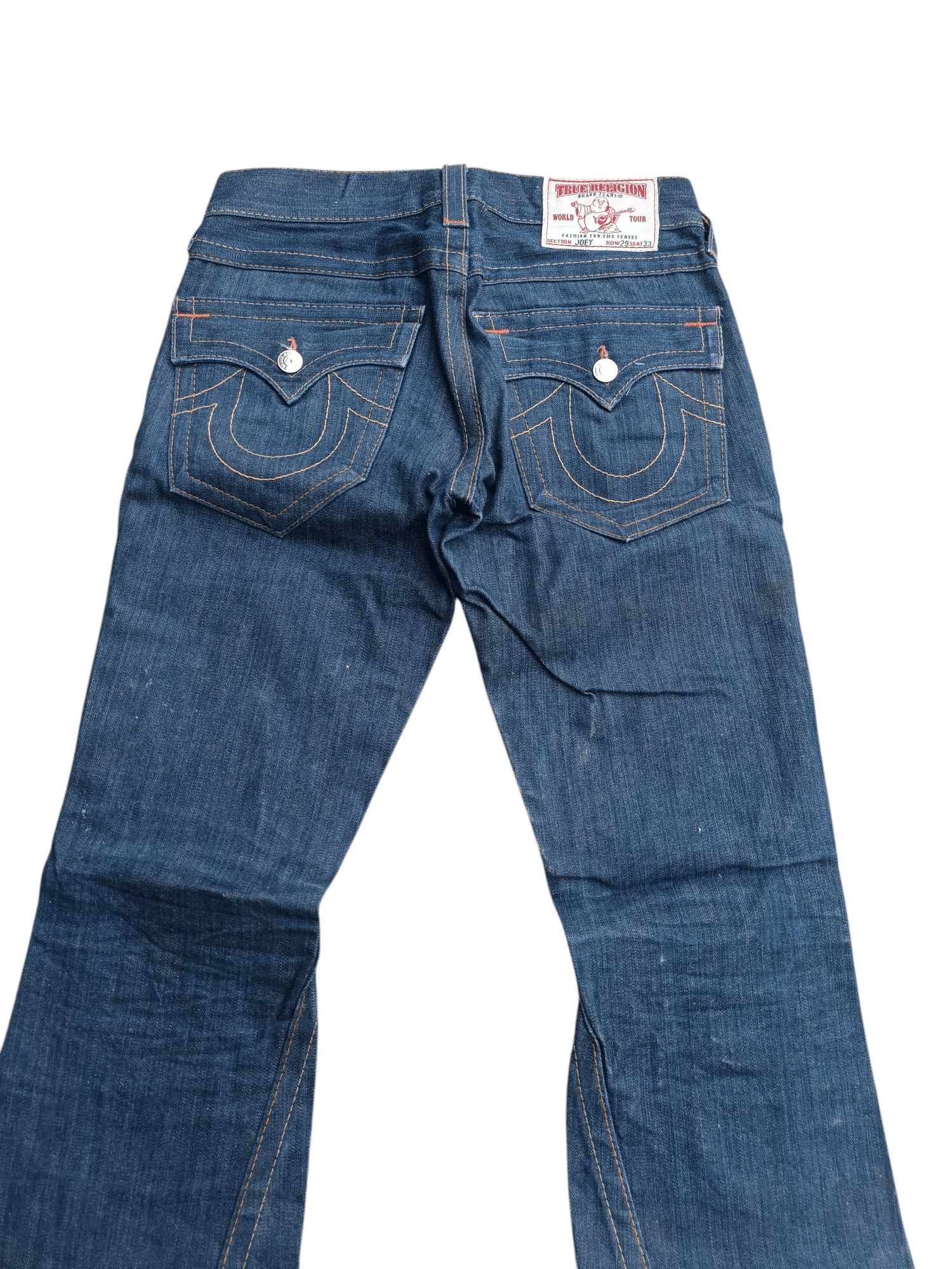 True Religion × Vintage VINTAGE 💥 True Religion Joey Flare Jeans TR019 Size US 32 / EU 48 - 8 Thumbnail