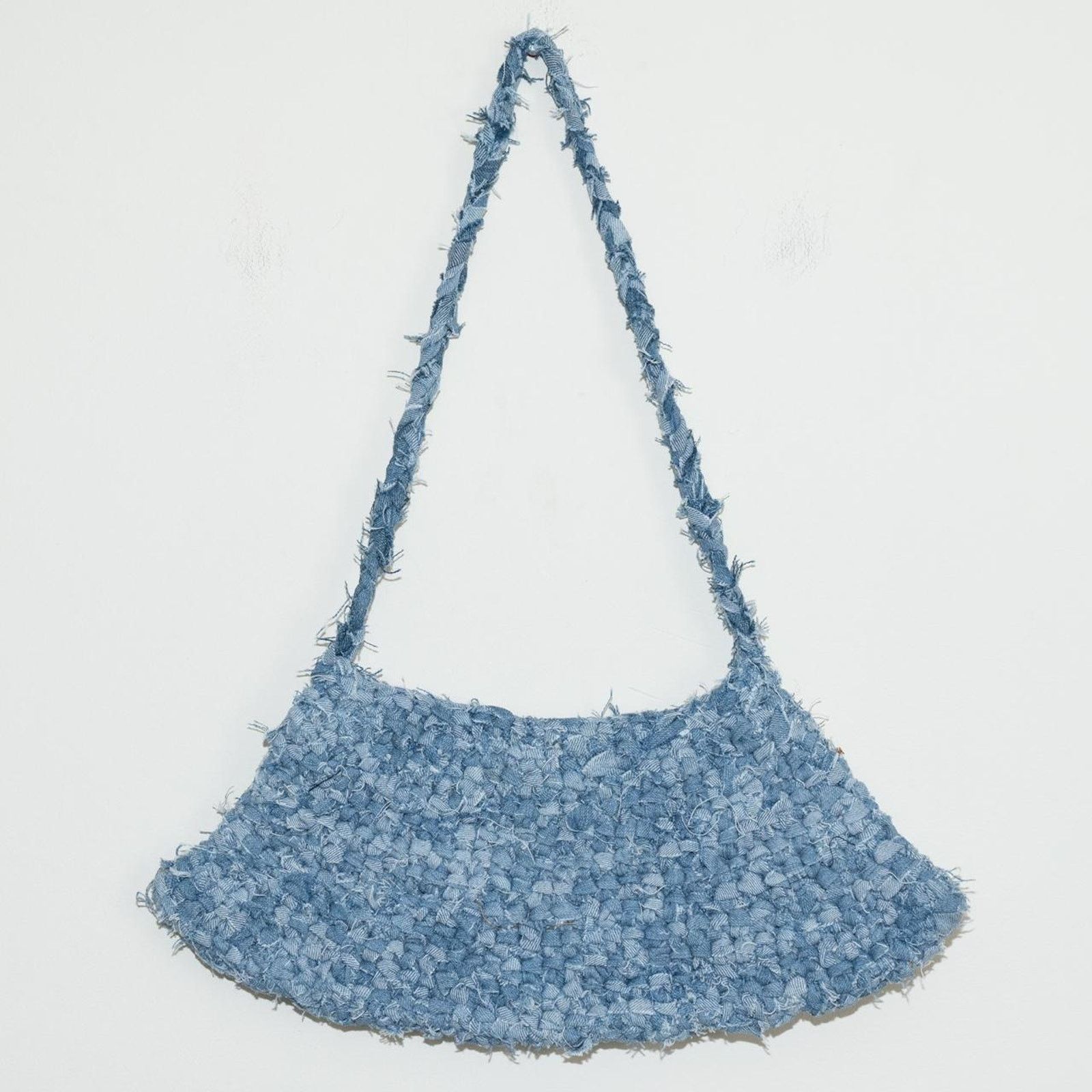 Carhartt Upcycled denim crochet bag / Crochet purse Size ONE SIZE - 1 Thumbnail