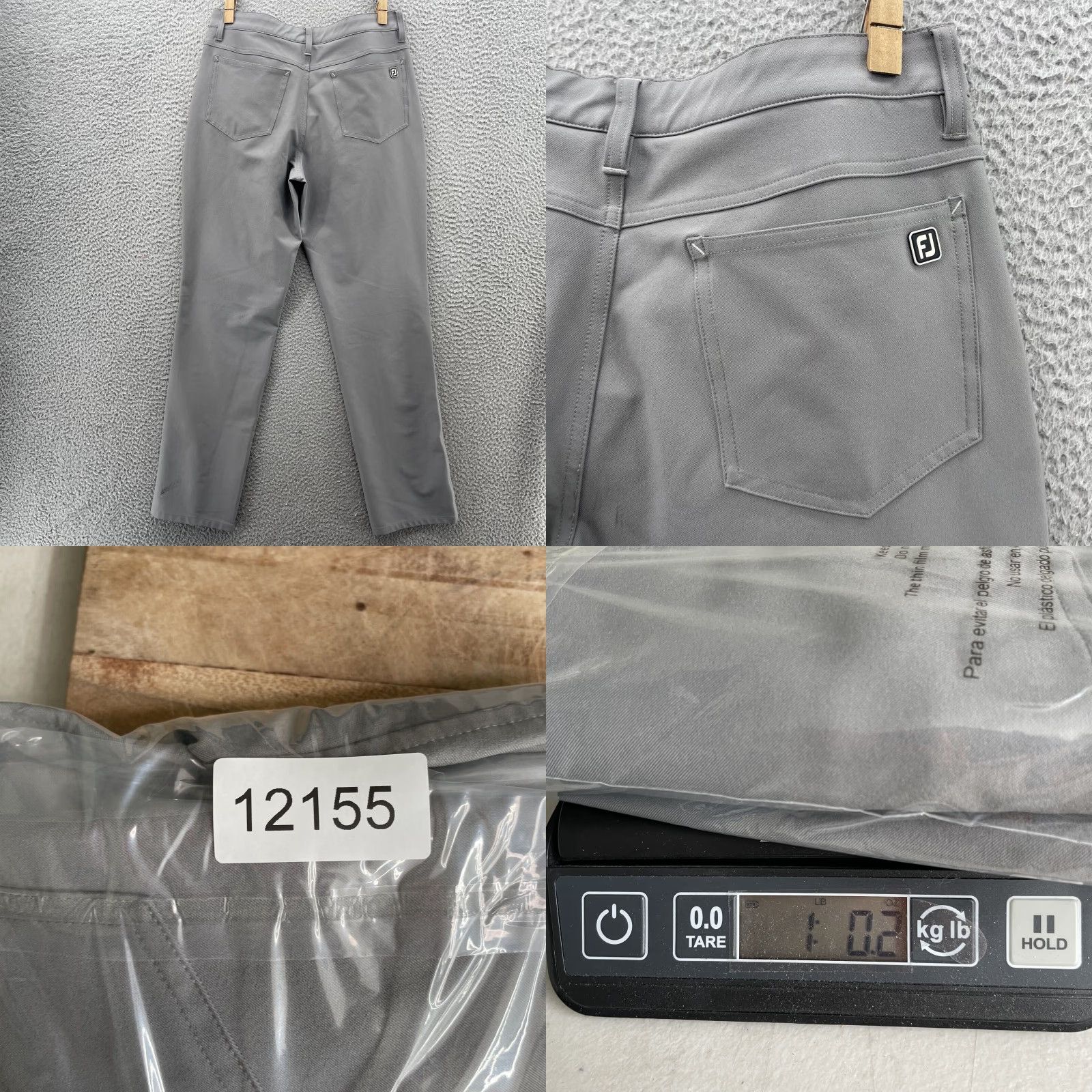 Footjoy Footjoy Golf Pants Men 32x32 Gray Chino Athletic Preppy Performance Office Sport Shirt Size US 32 / EU 48 - 8 Thumbnail