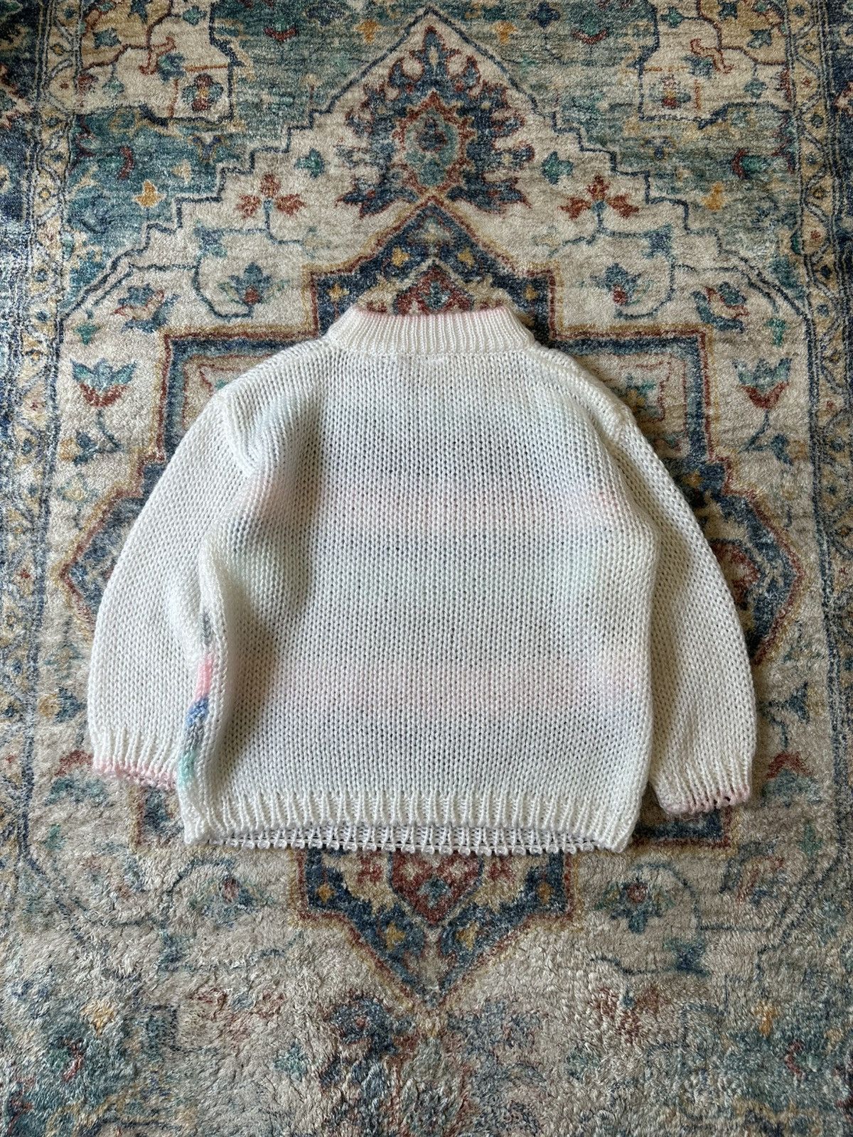 Vintage Vintage Chorus Line Pastel Pullover Sweater Large Size US L / EU 52-54 / 3 - 2 Thumbnail