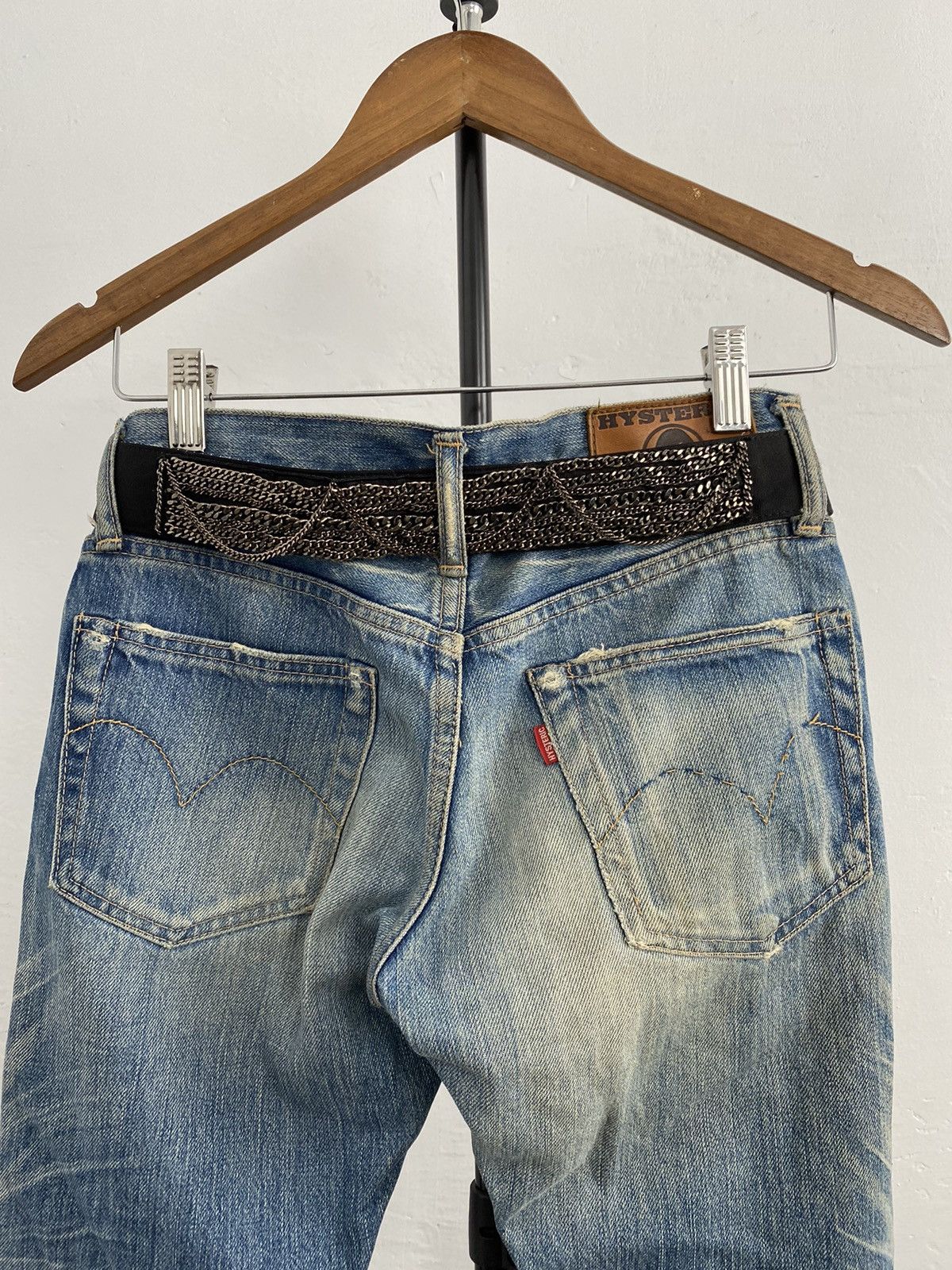 If Six Was Nine × Japanese Brand × Le Grande Bleu (L.G.B.) Black chain punk gothic belt Size ONE SIZE - 2 Thumbnail