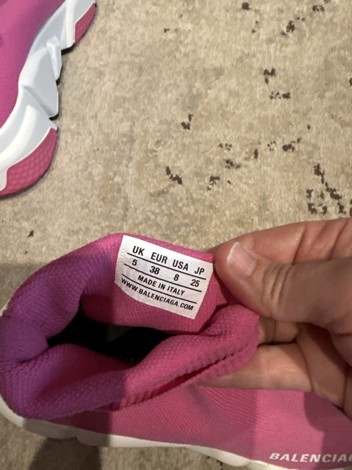Balenciaga Balenciaga slip on pink shoes Size US 8 / IT 38 - 6 Thumbnail
