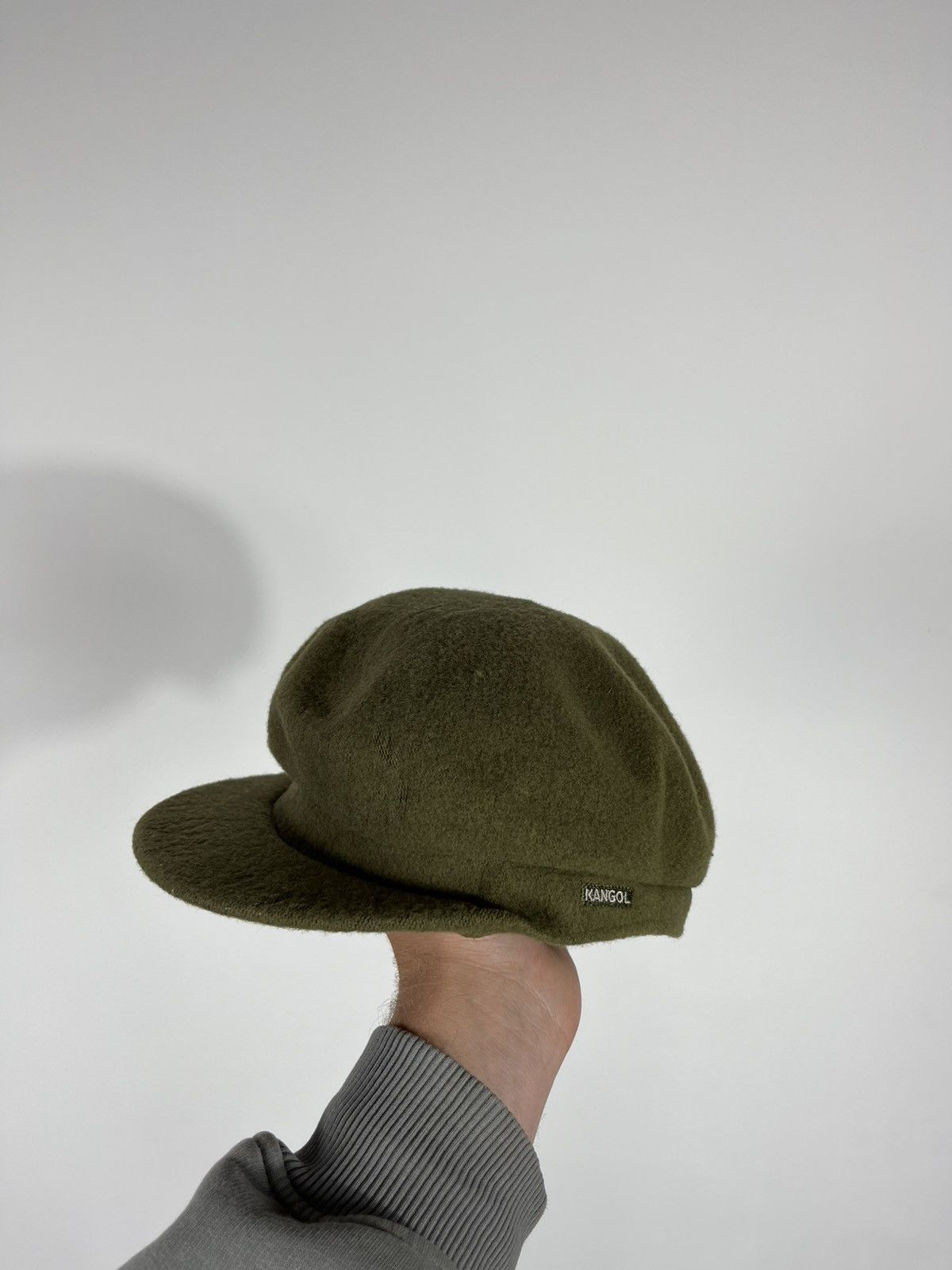 Kangol Kangol Wool Enfield Unisex Cap Olive Green Size M Men's Fit Size ONE SIZE - 1 Thumbnail