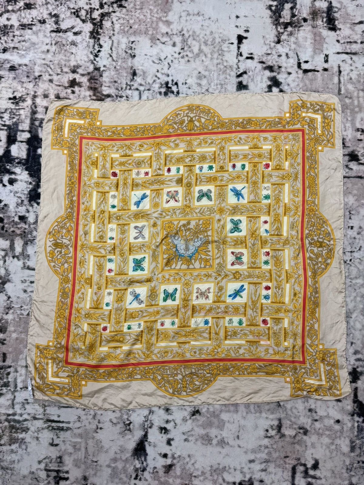 Hermes vintage Herme’s Paris JoyauxdeL’ete Jacquelot 90s Silk Scarf Size ONE SIZE - 17 Thumbnail