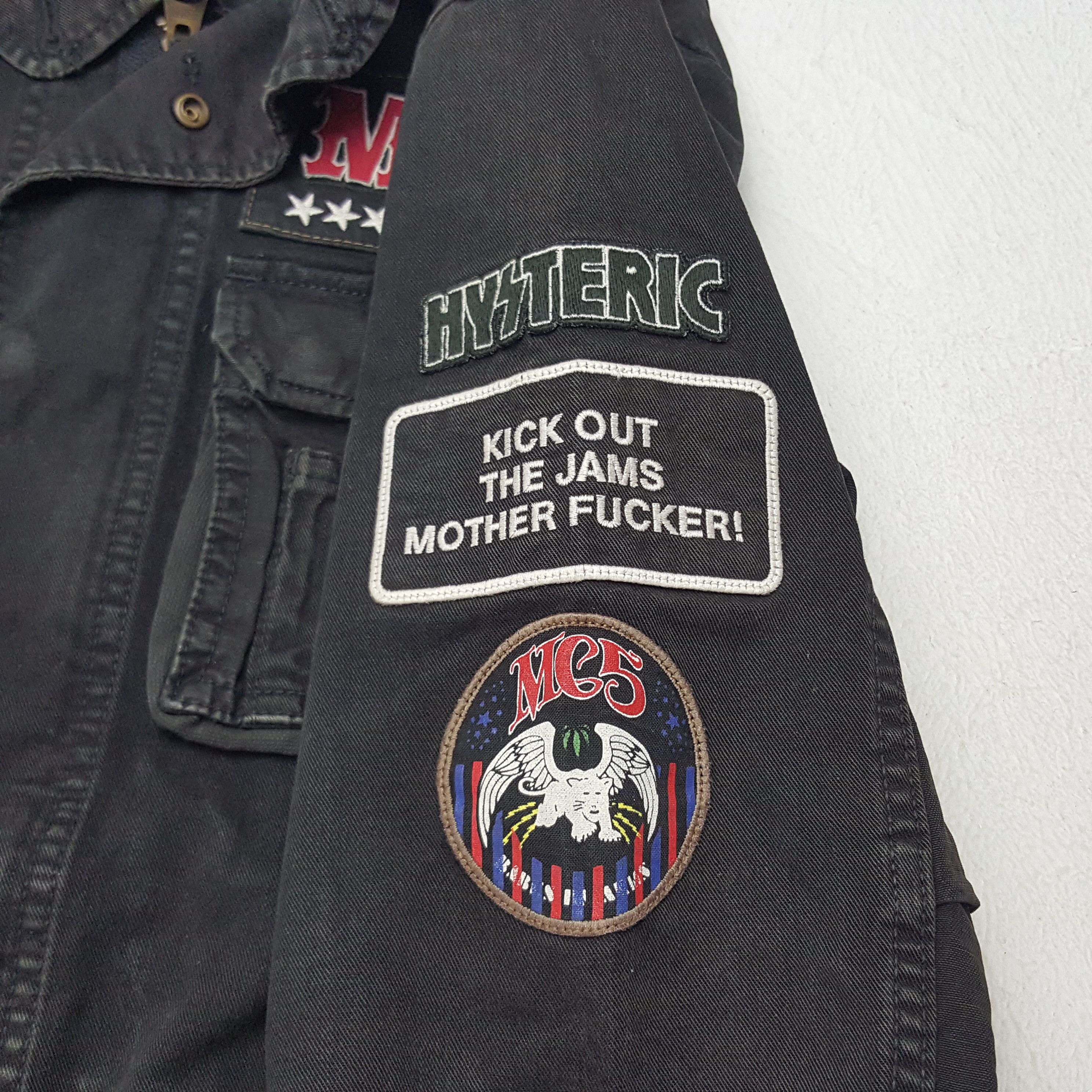 Hysteric Glamour × Japanese Brand × Vintage Vintage Hysteric Glamour Japan Custom Art Logo Dunk Jacket Size US S / EU 44-46 / 1 - 8 Thumbnail