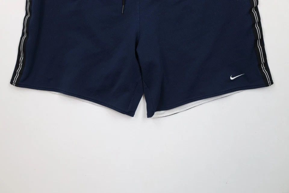 Nike × Vintage Vintage 90s Nike Travis Scott Mini Swoosh Reversible Shorts Size US 36 / EU 52 - 15 Thumbnail