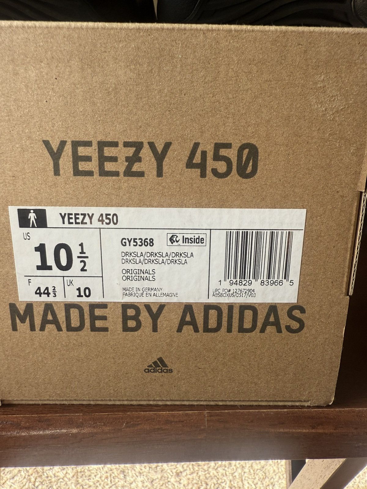 Yeezy Yeezy 450 'Dark Slate Size US 10.5 / EU 43-44 - 7 Thumbnail