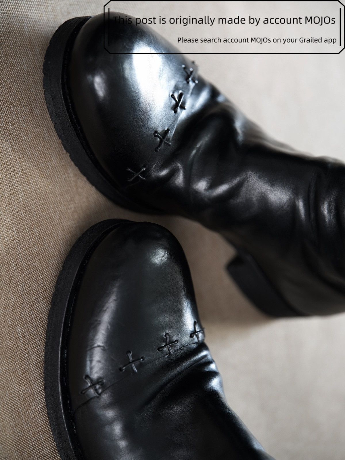 Ma+ Sz 43 M.A+ S1ND2Z-RP+-CU1.5 HORSE LEATHER Boots mojos1921 Size US 10 / EU 43 - 2 Thumbnail